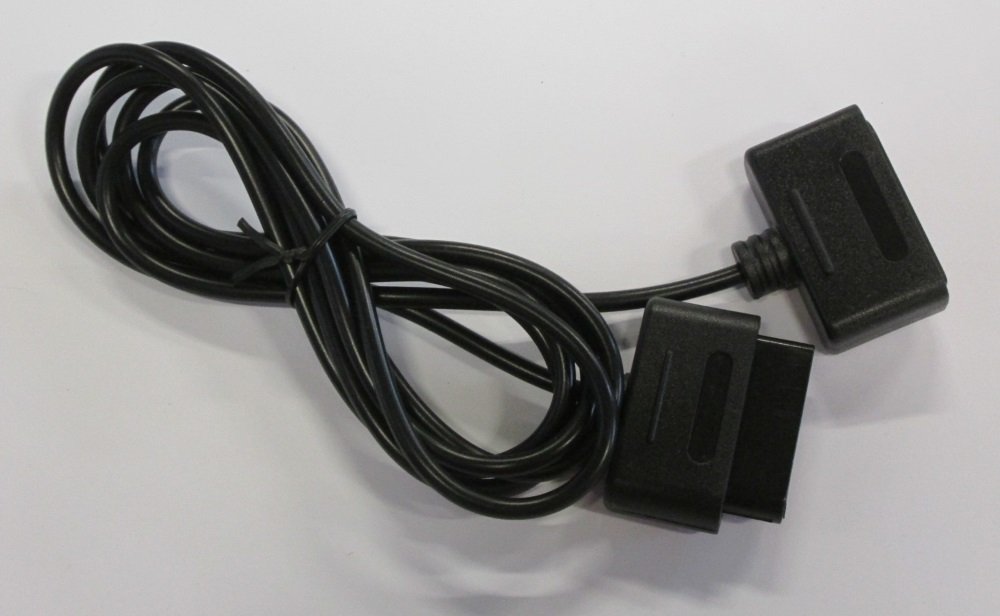 Mars Devices SNES Controller Extension Cable - 10ft Durable Cord for Super Nintendo Classic & Retro Gaming - Perfect for Multiplayer, Comfortable Play & Organized Setup