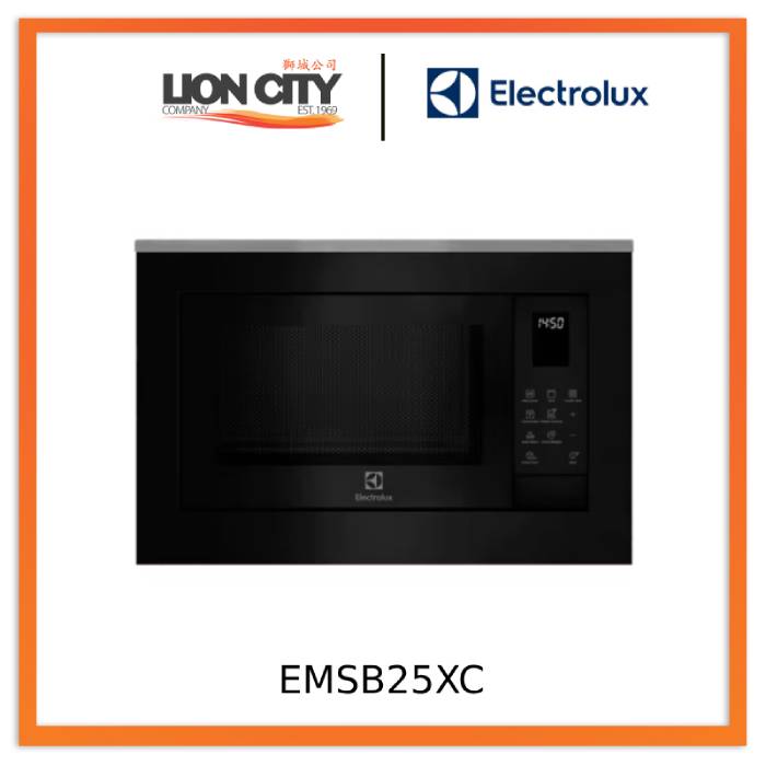 Electrolux EMSB25XC 60cm Built-In Combination Microwave Oven - 25L Capacity, UltimateTaste 700 Technology for Perfect Cooking | Ideal for Kitchens, Small Spaces & Quick Meals