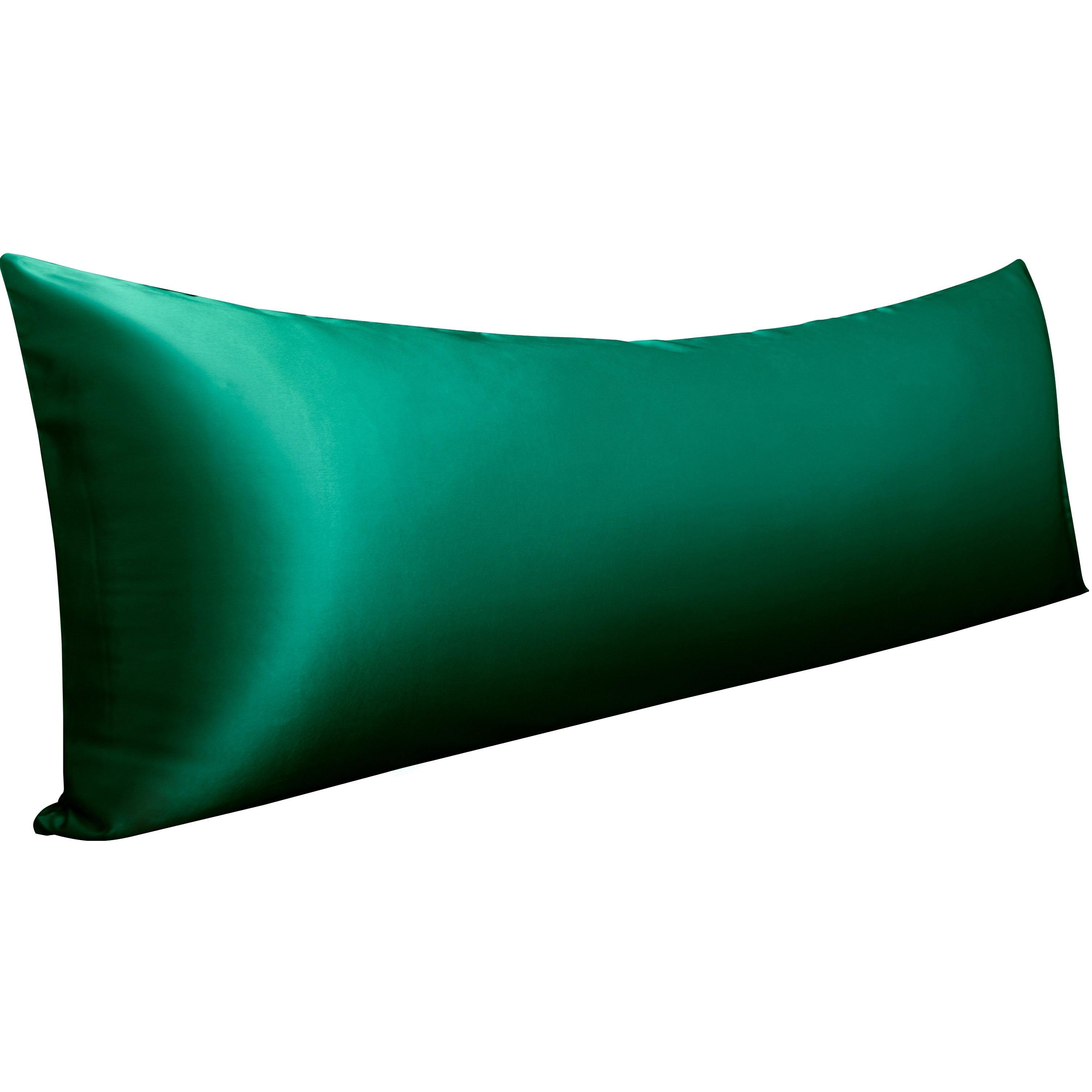 Ultra Soft Satin Body Pillowcase - Smooth & Cozy with Envelope Closure for Better Sleep | NTBAY ® | Perfect for Bedroom, Travel & Relaxation