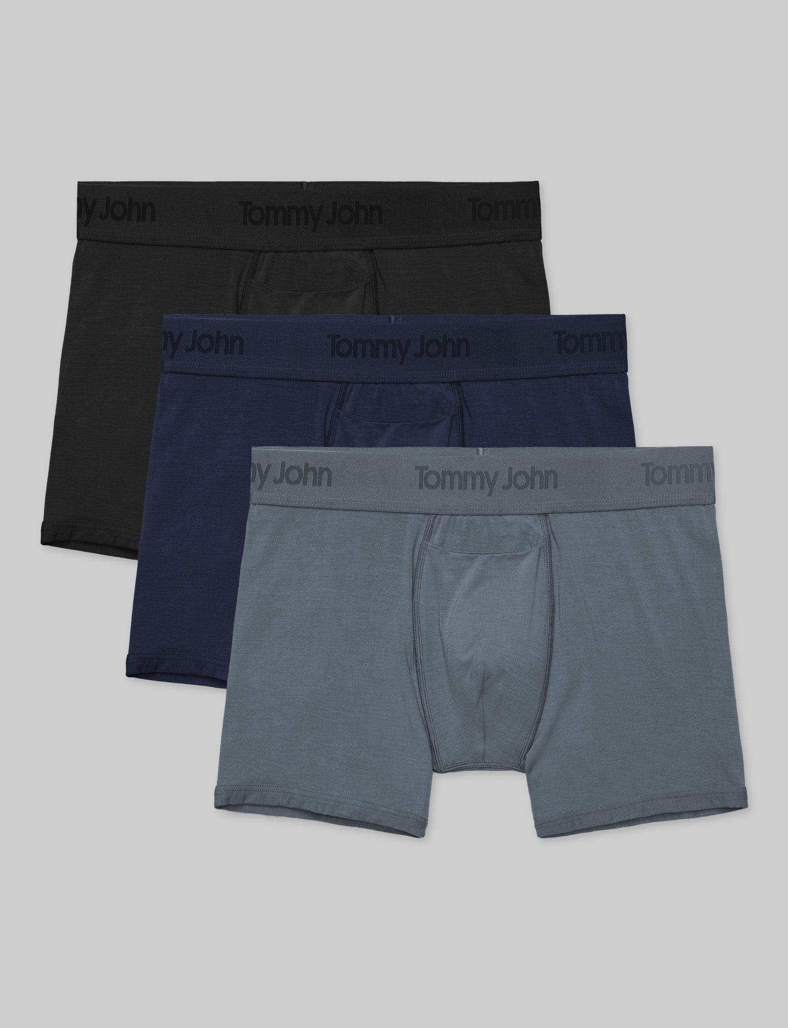 Second Skin Trunk 4 (3 Pack) - Ultra Comfortable Men's Underwear for Everyday Wear | Workout, Travel & Lounge