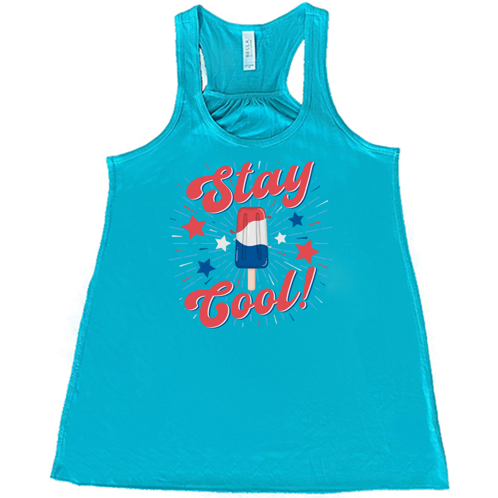 Stay Cool Popsicle Shirt - Fun Summer Graphic Tee for Men & Women - Perfect for Beach, Pool Parties & Casual Outings