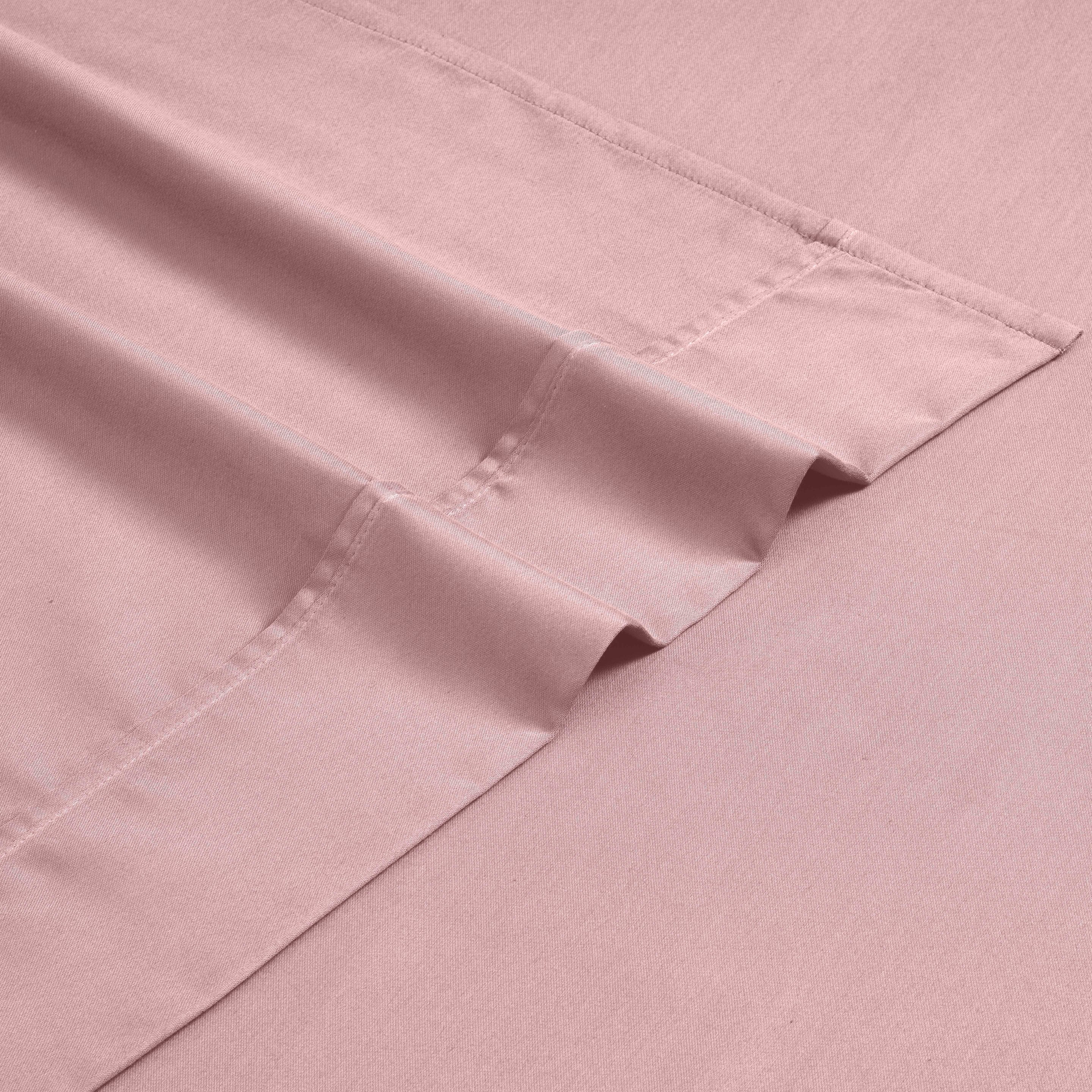 1200 Thread Count Cotton Rich Solid Deep Pocket Bed Sheet Set - Queen Size, Ultra Soft & Breathable - Perfect for Luxury Hotels, Guest Rooms & Master Bedrooms