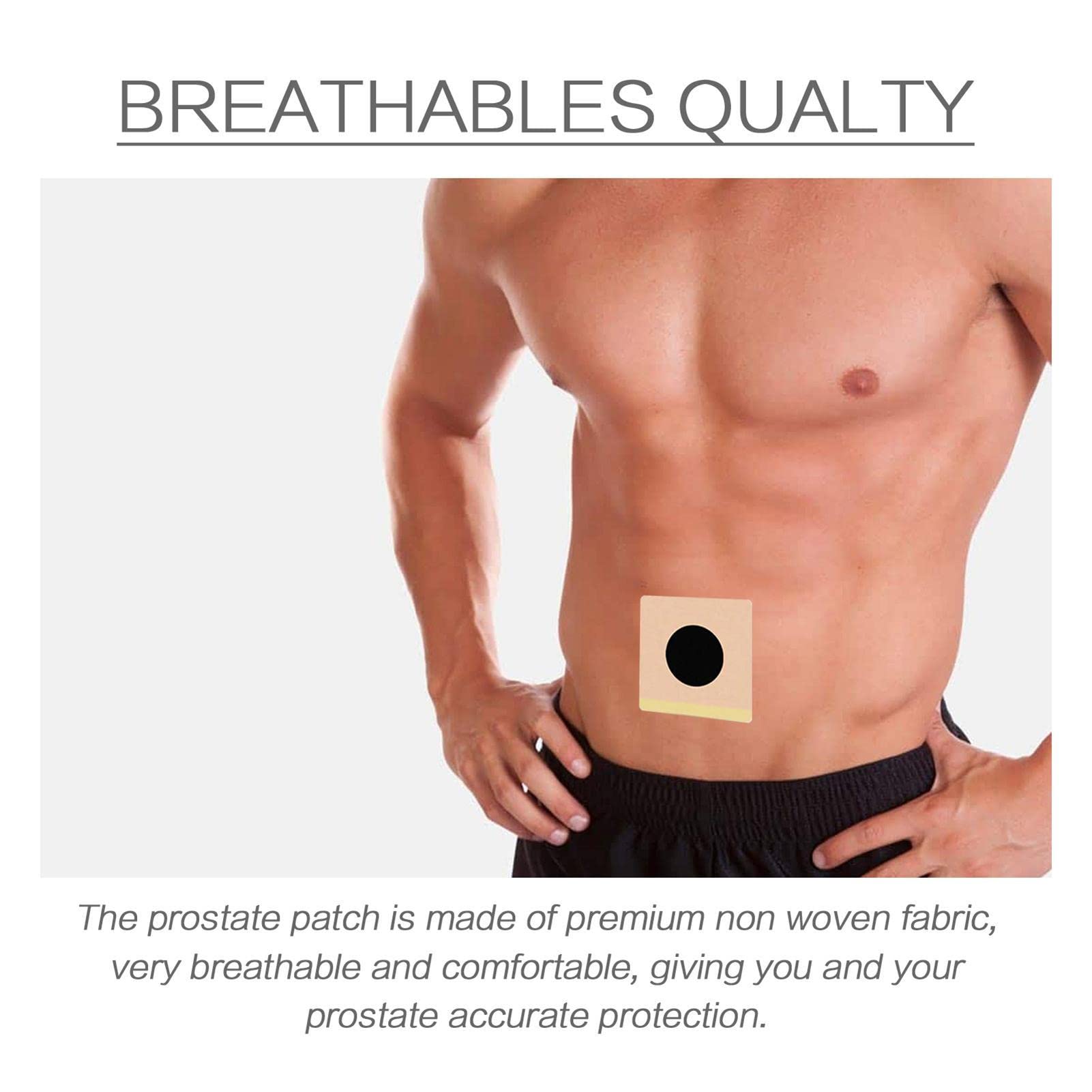 Aizuoni Men's Navel Patch Button - Enhance Intimacy & Pleasure for Men | Last Longer & Boost Prostate Health | Perfect for Couples & Romantic Nights
