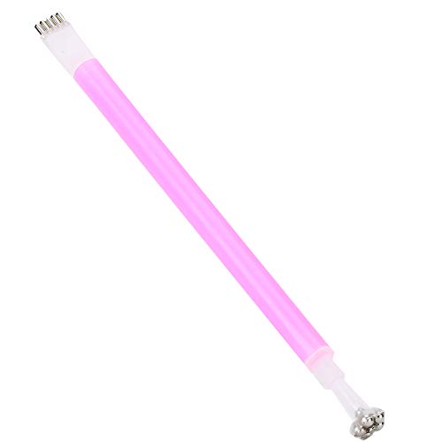 3PCS Magnetic Nail Art Sticks - Professional Manicure Tools for Nail Salon & Home Use, Perfect for Beginners & Artists (Pink Flower Design) | Create Stunning Magnetic Nail Polish Designs at Home or Salon