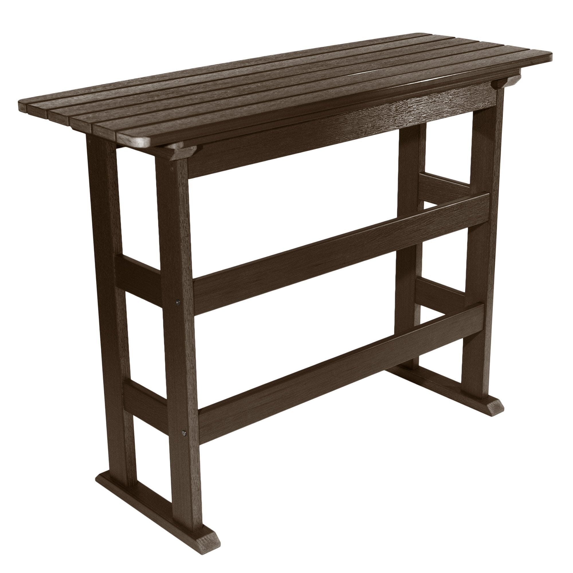 Refurbished Lehigh Bar Height Balcony Table - Outdoor Bistro Set for Patio, Deck & Small Spaces - Perfect for Coffee, Dining & Relaxing