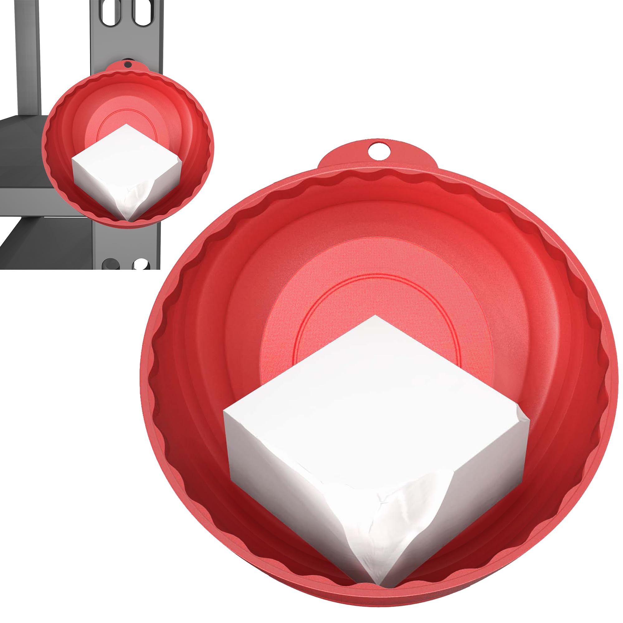 Premium Gym Chalk Bowl with Magnetic Base - Multi-Position Weight Lifting Chalk Holder for CrossFit, Powerlifting & Rock Climbing - Perfect for Home Gym & Training Sessions