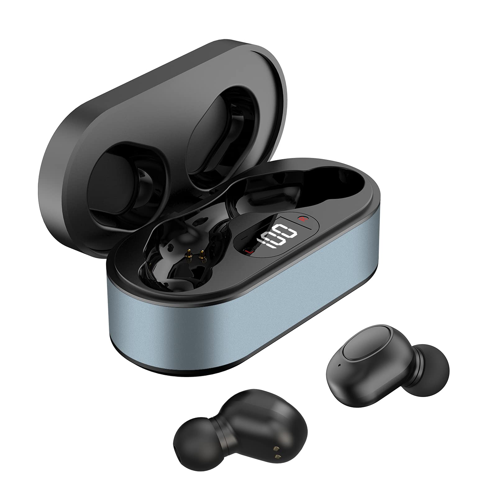 AUYEETEK Wireless Voice Amplifier Earbuds - Bluetooth Headset with Mic for Teachers, Presenters & Public Speaking