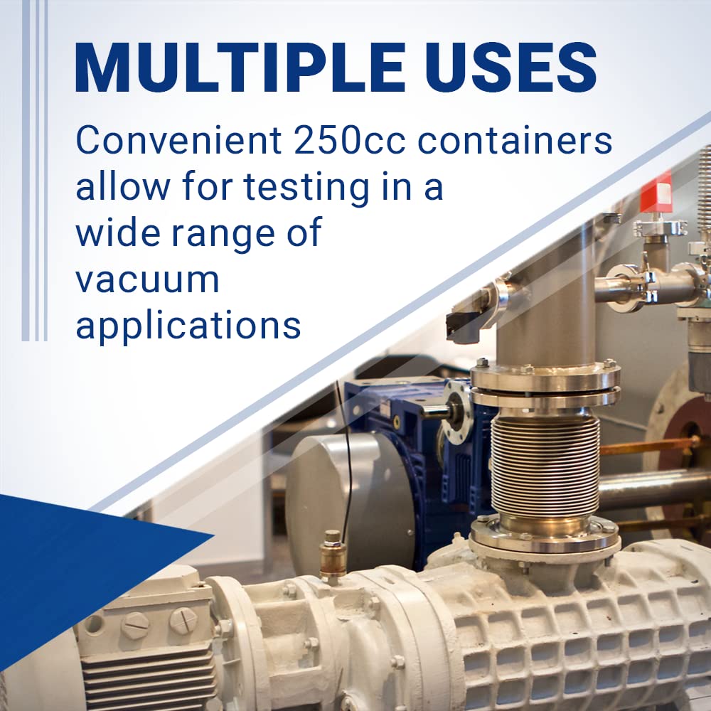 Midwest Tungsten High Vacuum Diffusion Pump Oil - 250cc | Dow Corning Equivalent | Hydrolysis & Oxidation Resistant | Free MSDS (MT-704) | Ideal for Laboratory Vacuum Systems & Industrial Applications