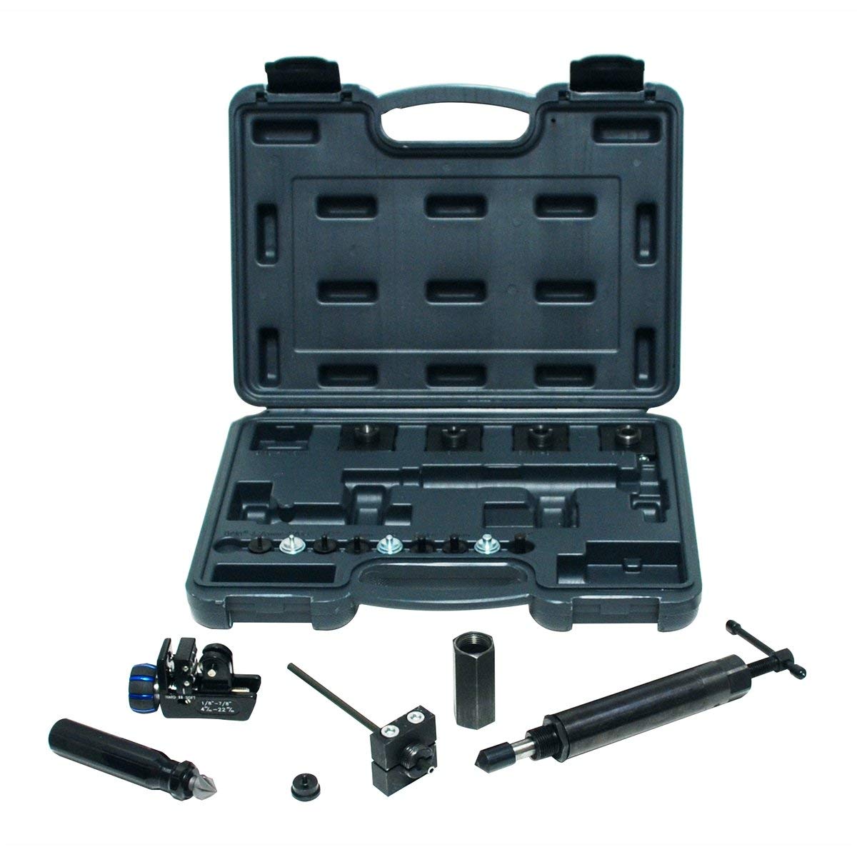Cal-Van Tools 166 Hydraulic In-Line Flaring Tool Kit - 1 Pack, Universal Size for Brake Lines & Fuel Lines - Perfect for Automotive Repair & DIY Projects