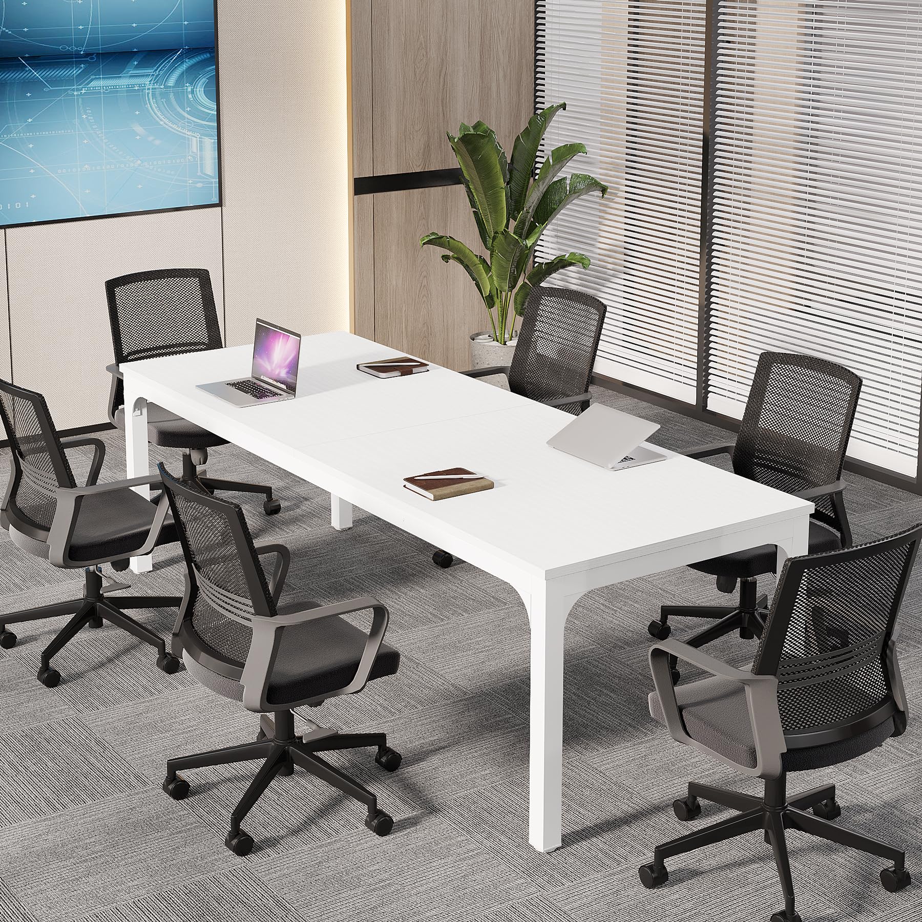 Tribesigns 6.5ft Modern Conference Room Table - 78.74