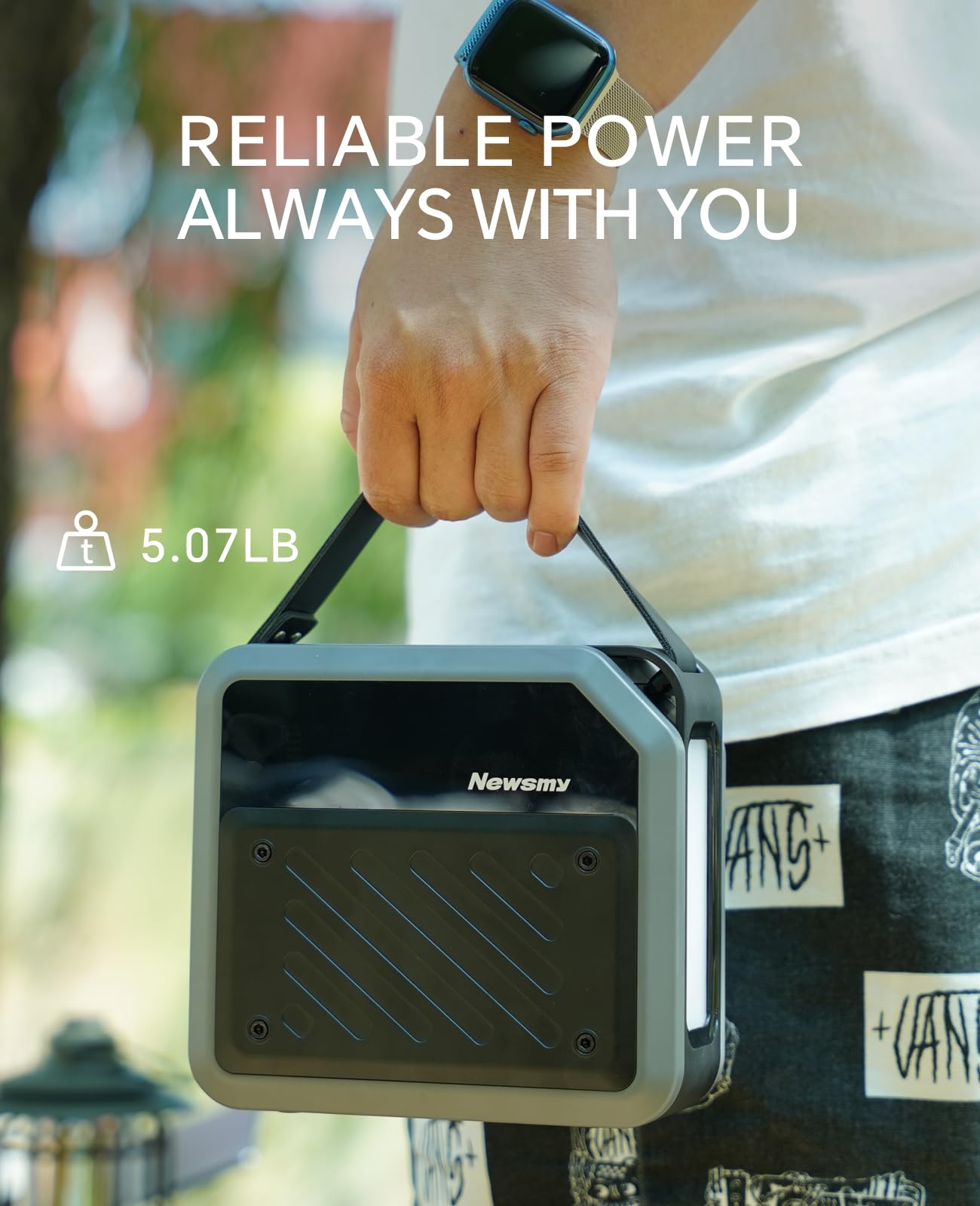 270Wh/72000mAh Portable Power Bank with 268W Max Output - 2x100W USB-C PD Fast Charging, LiMnFePO4 Battery Backup for Camping, Travel, Business & CPAP Machines | Includes 65W PD Charger | Perfect for Outdoor Adventures, Emergency Power & Mobile Workstations