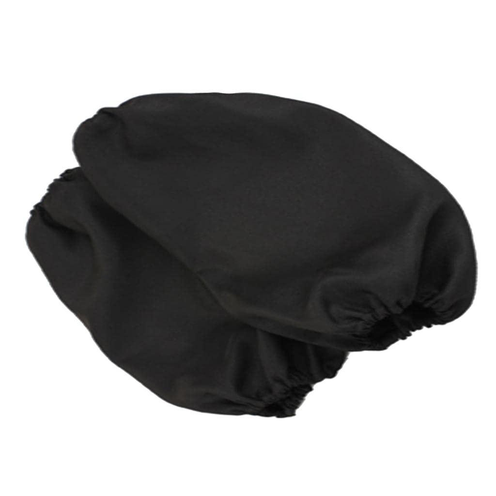 CALANDIS® Black Arm Sleeves for Kitchen Cleaning - Protective Oversleeves Covers for Cooking, Dishwashing & Food Prep - Durable Cloth Arm Protection