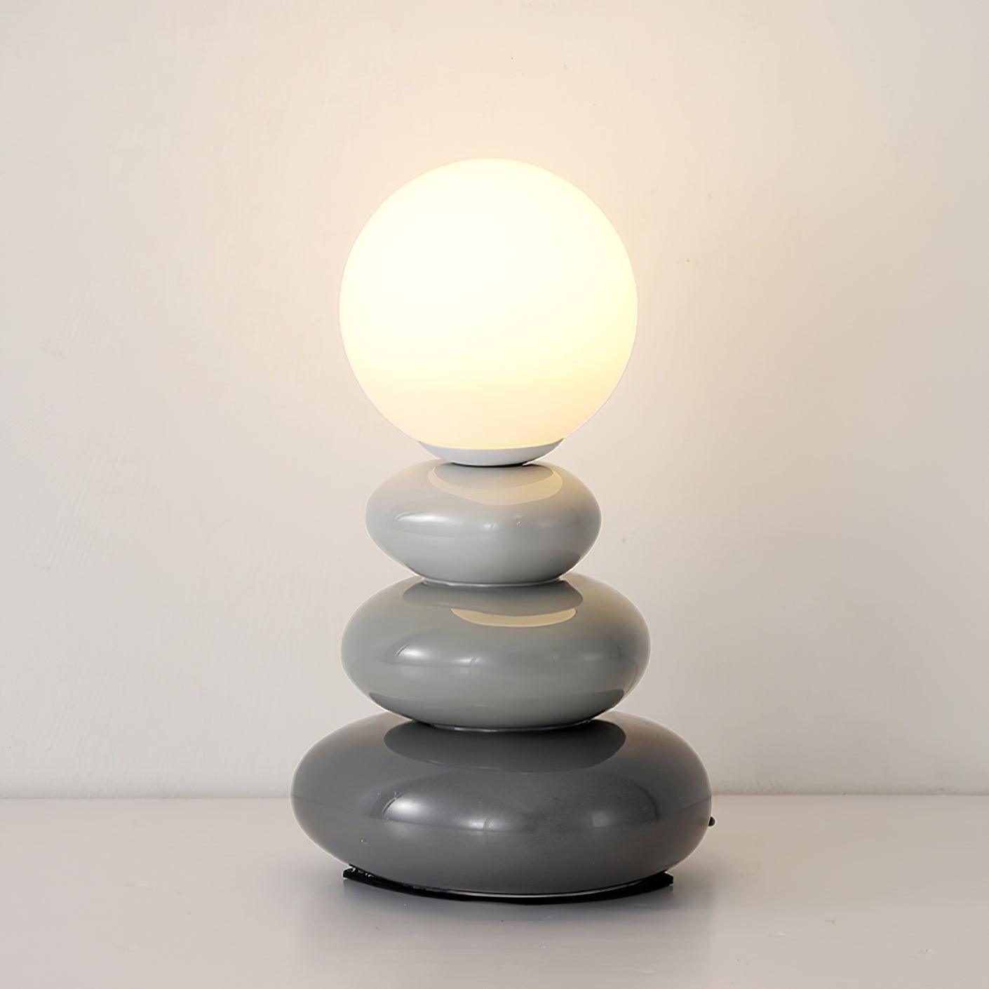 Stylish Triple Gourd Table Lamp - Modern Home Decor Lighting for Living Room, Bedroom & Office - Perfect for Ambient Lighting and Interior Design