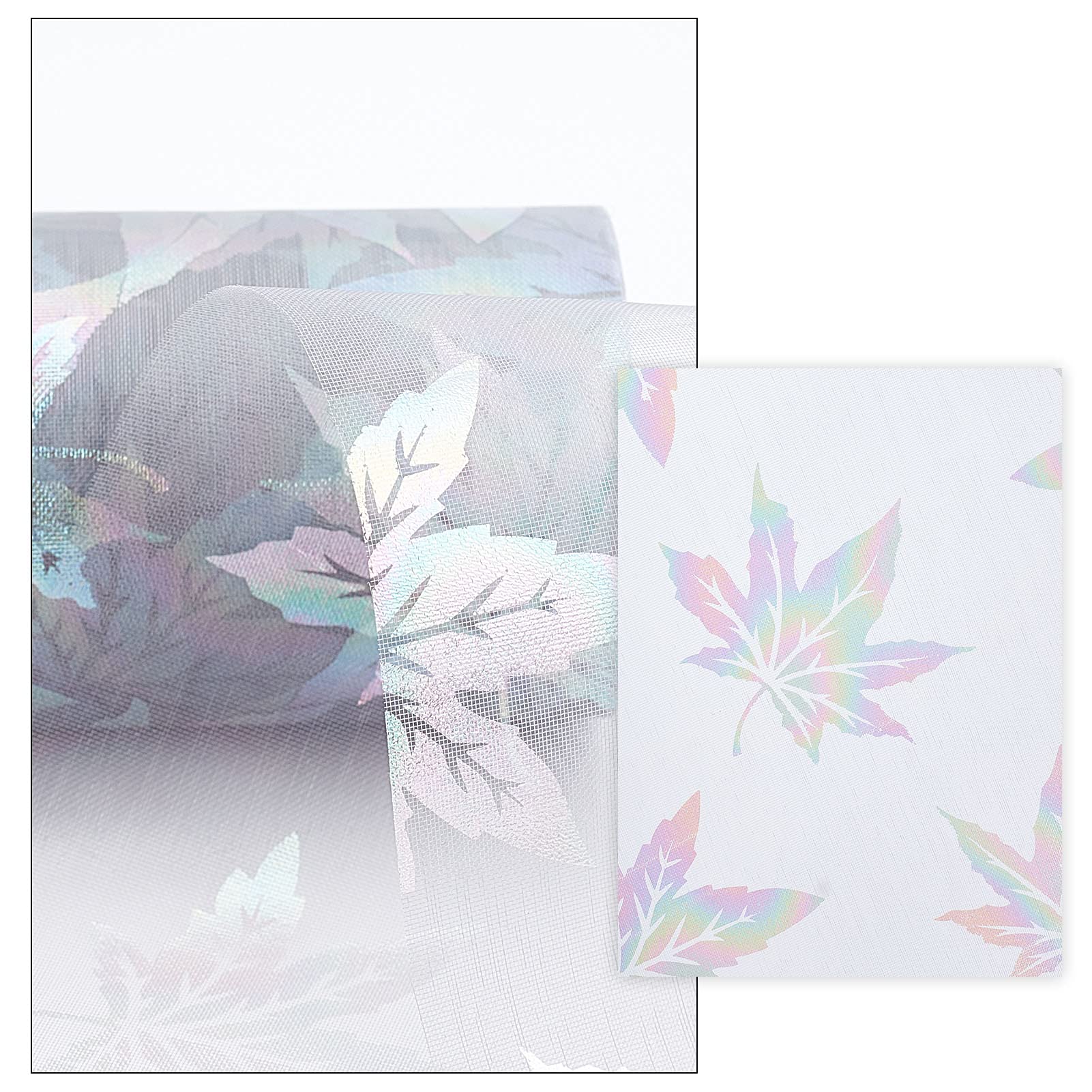 Maple Leaf Tulle Fabric Rolls 6
