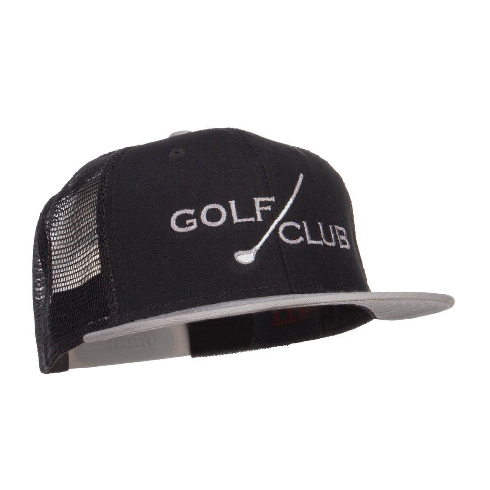 E4Hats.com Golf Club Embroidered Mesh Snapback Cap - Adjustable Dad Hat for Men & Women - Perfect for Golfing, Outdoor Sports & Casual Wear