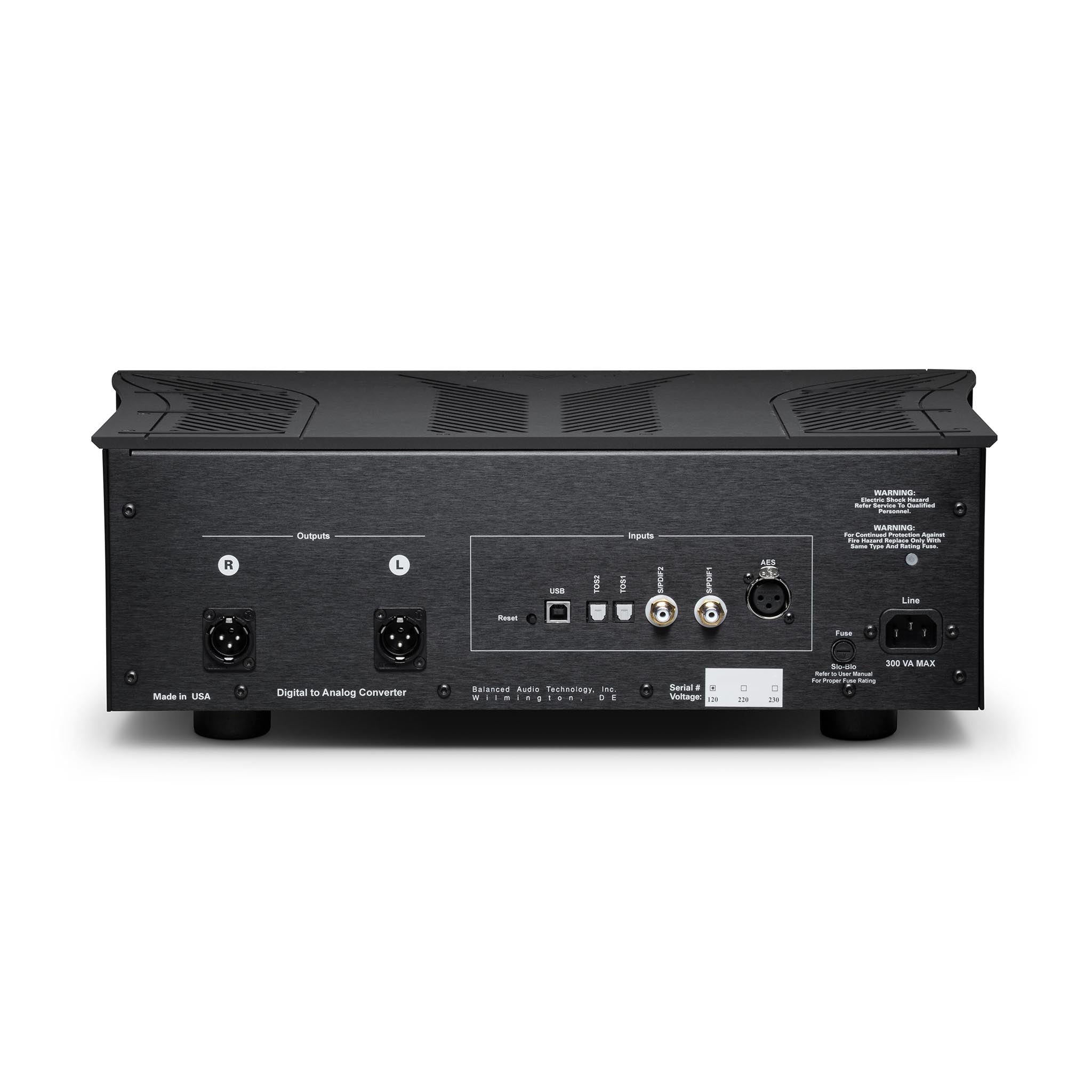 Balanced Audio Technology REX 3 DAC - High-End Digital-to-Analog Converter for Audiophiles | Perfect for Home Theater & Studio Recording