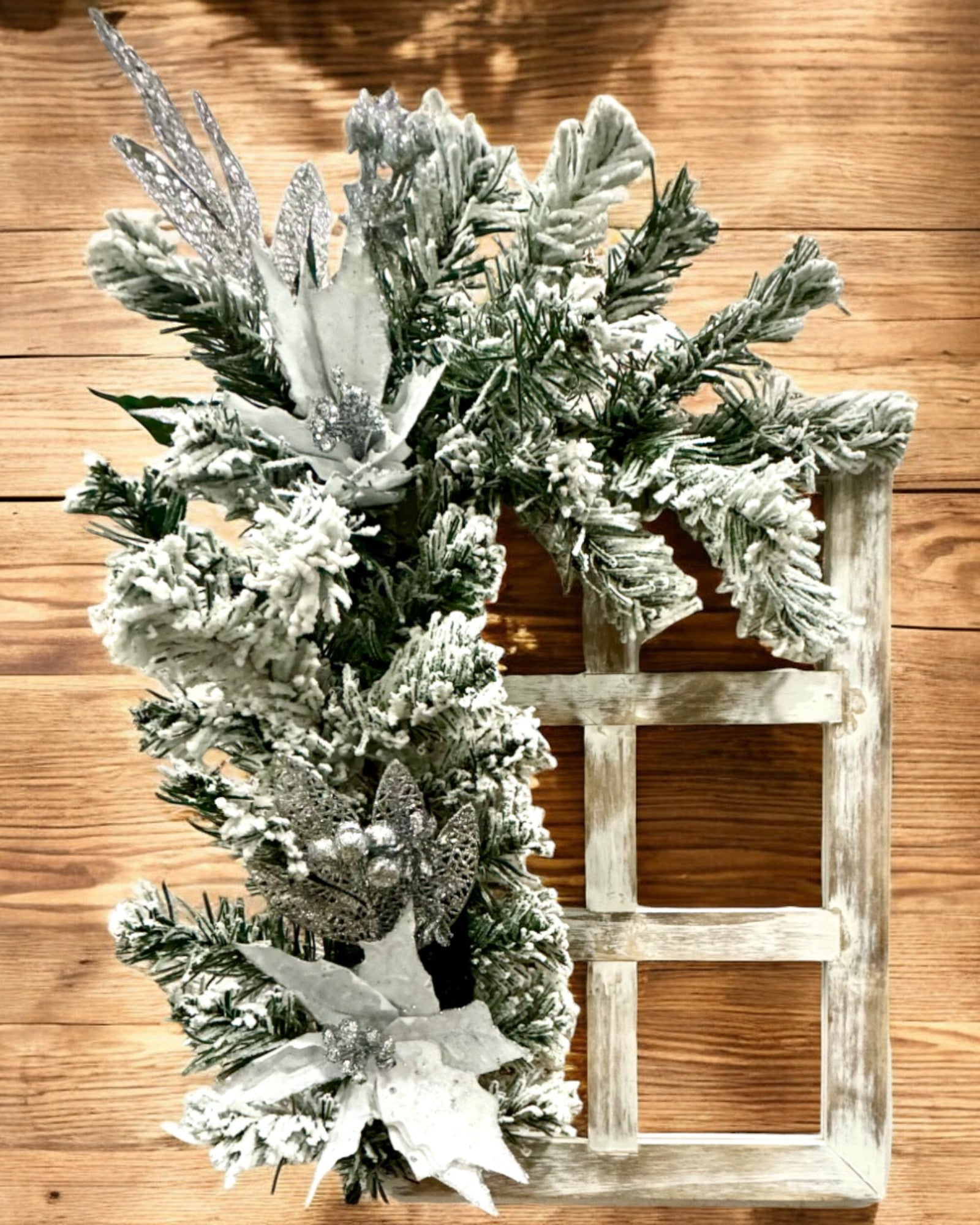2-Piece Holiday Decorative Frames - Winter Glow - Custom Engraving for Personalized Gifts | Perfect for Christmas Decor, Home Accents & Thoughtful Presents