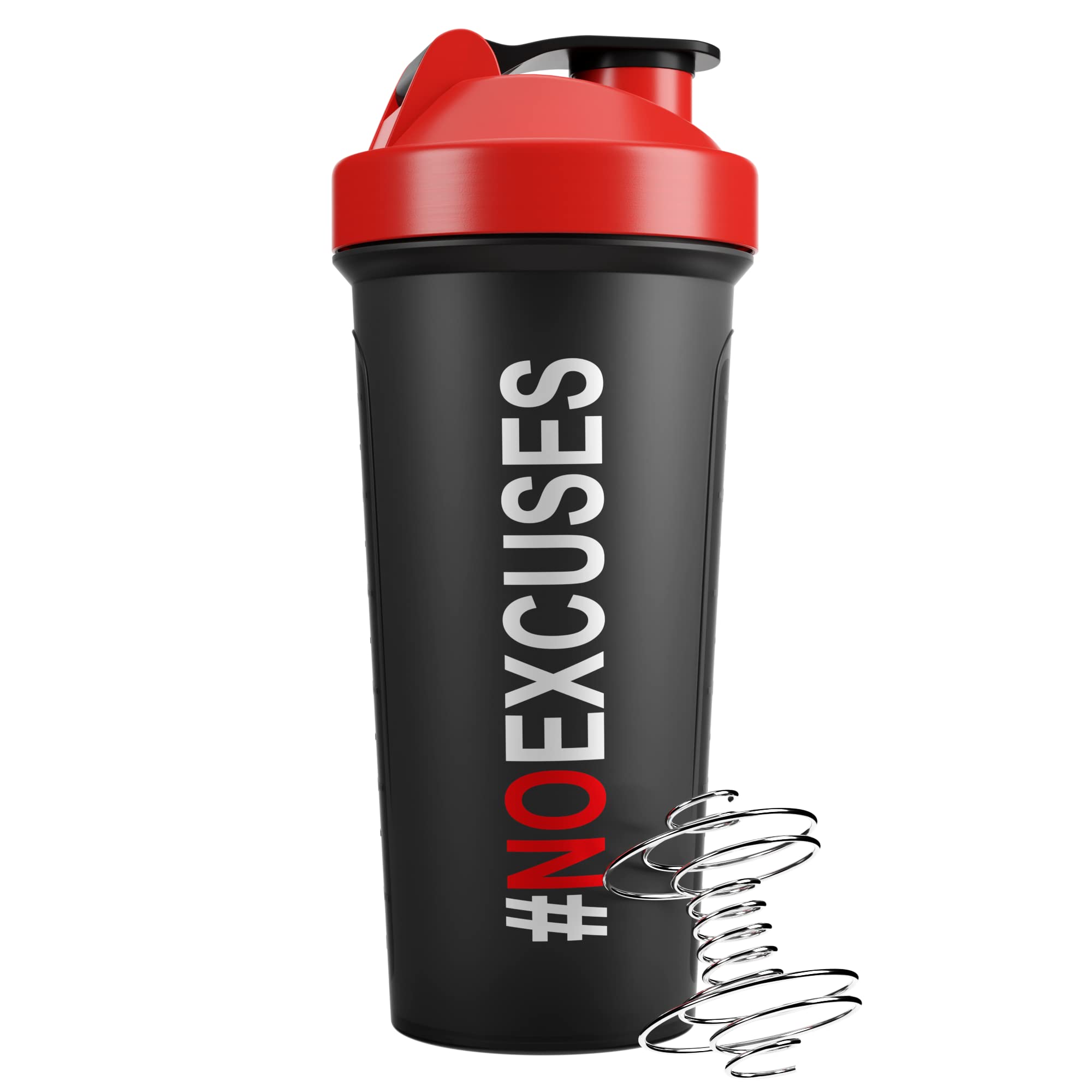 5 Pack 24oz Protein Shaker Bottles - Dishwasher Safe, Leak-Proof Mixing Cups for Protein Shakes & Workout Drinks - Perfect for Gym, Fitness & Post-Workout Recovery