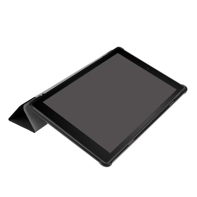 Kindle Fire HD10 (2019) Tablet Case - Slim Protective Smart Cover for Amazon Fire HD 10 Tablet (2019 Release) - Black - Perfect for Reading, Travel & Daily Use
