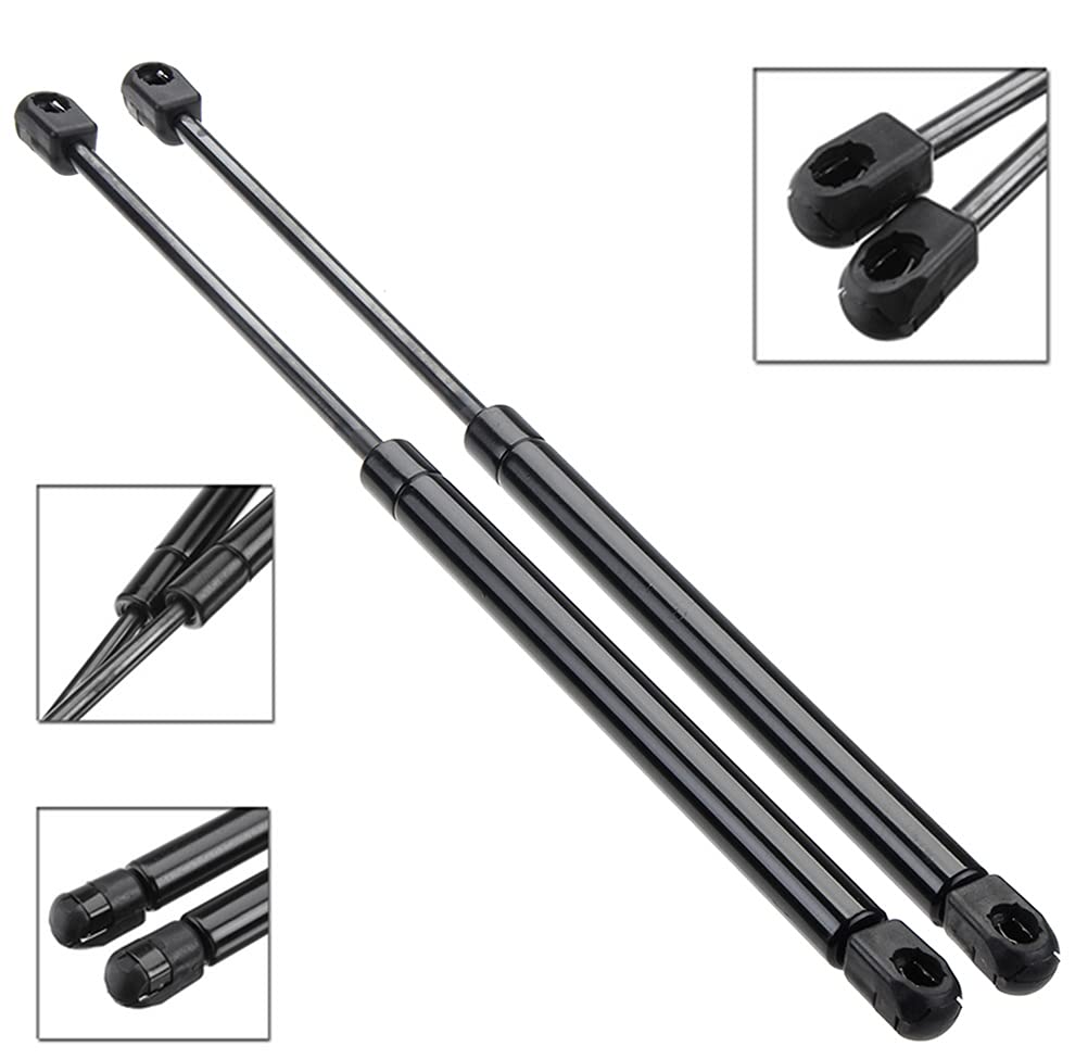 2 Pack 18 Inch 156N/35lb Gas Struts Spring Shock Lift Supports - Heavy Duty for Topper, Snugtop Cover, Truck Toolbox, Cabinet Lid & Camper Shell | Perfect for Automotive, Marine & RV Applications