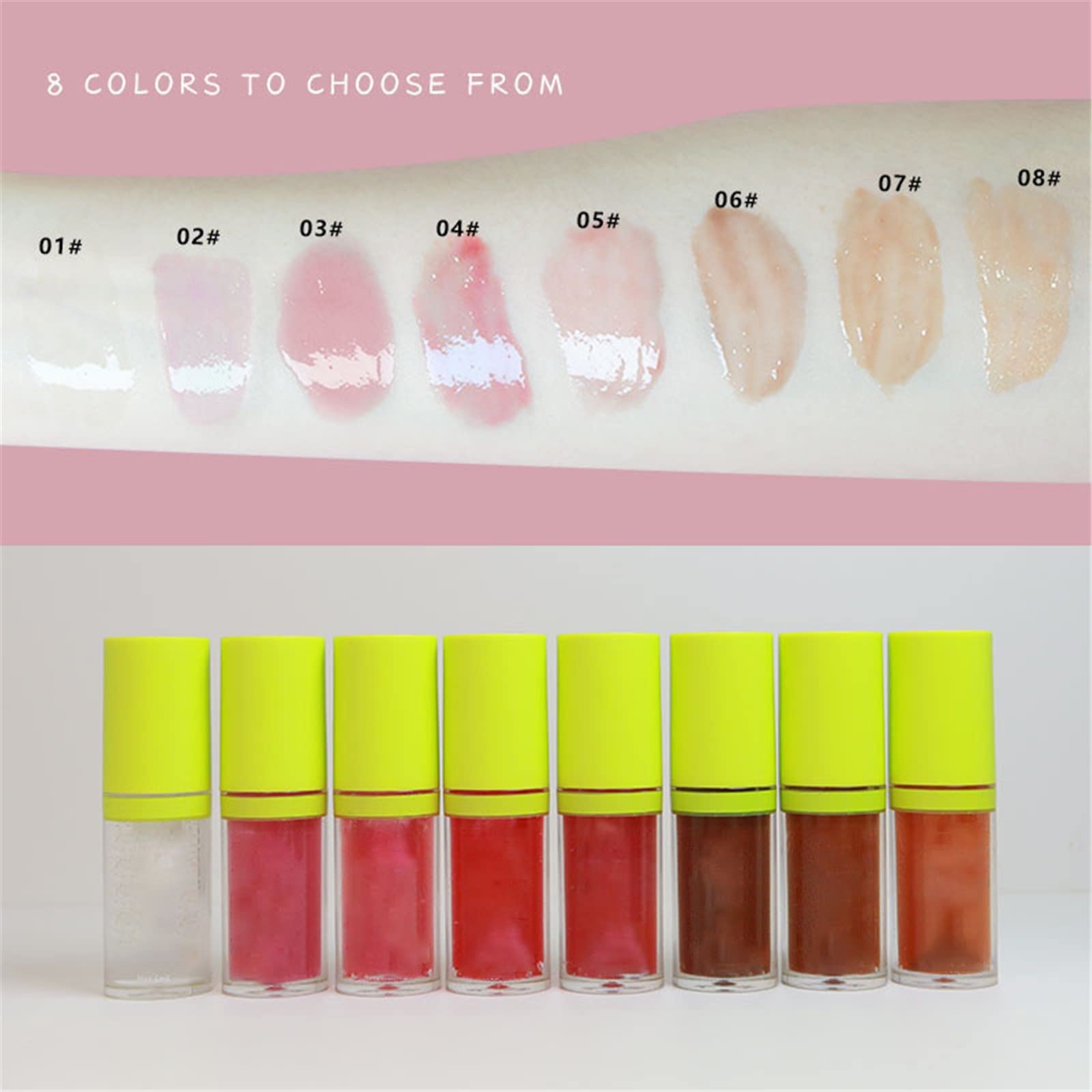 Oh My Gloss Lip Oil - Hydrating & Plumping 3ml Lip Treatment for Dry Lips | Moisturizes, Lightens Lip Lines & Enhances Natural Lip Color | Transparent Lip Gloss for Women | Perfect for Daily Use, Night Care & Makeup Prep