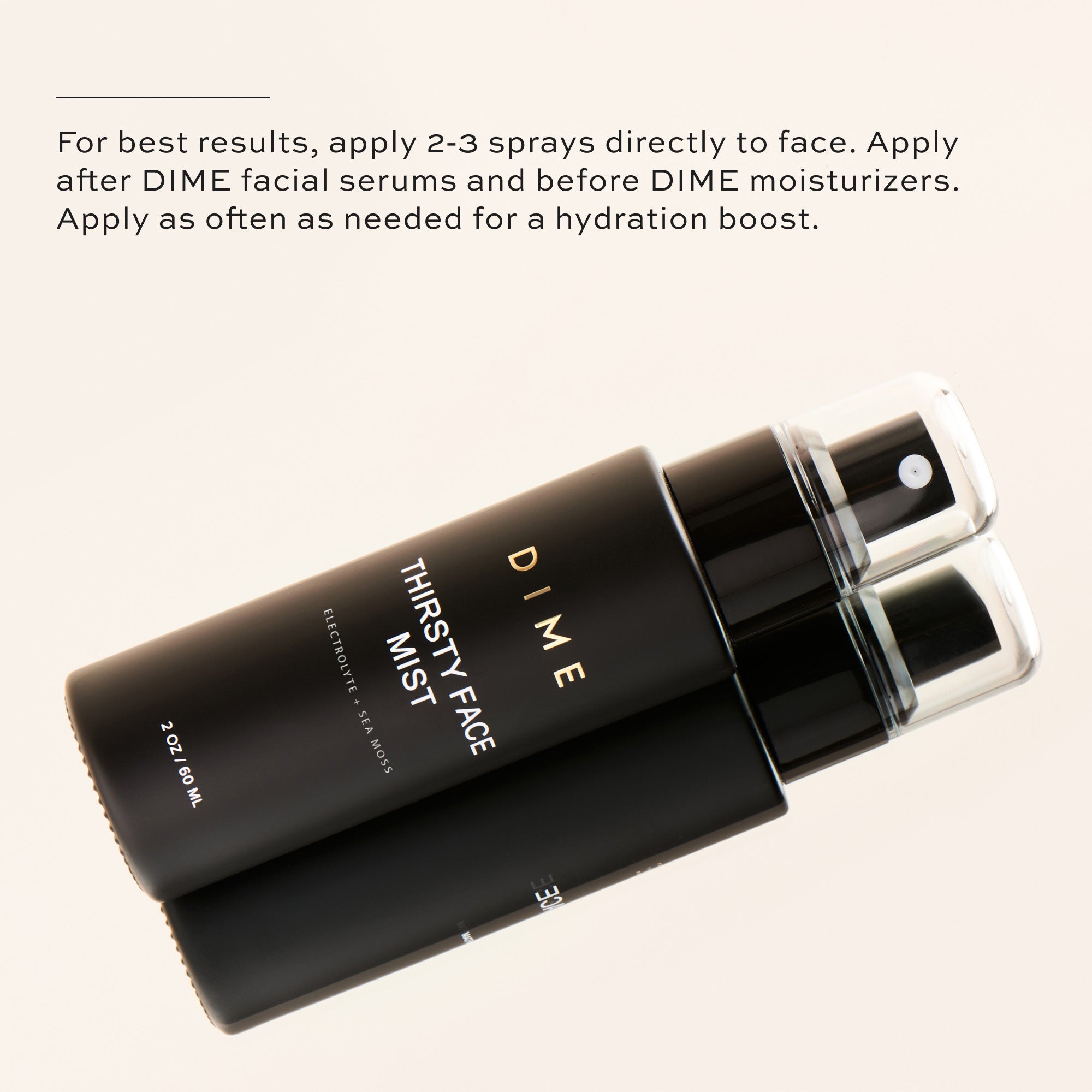 Thirsty Face® Hydrating Facial Mist Spray - Refreshing & Moisturizing for Dry Skin - Perfect for Travel, Gym & On-the-Go Skincare