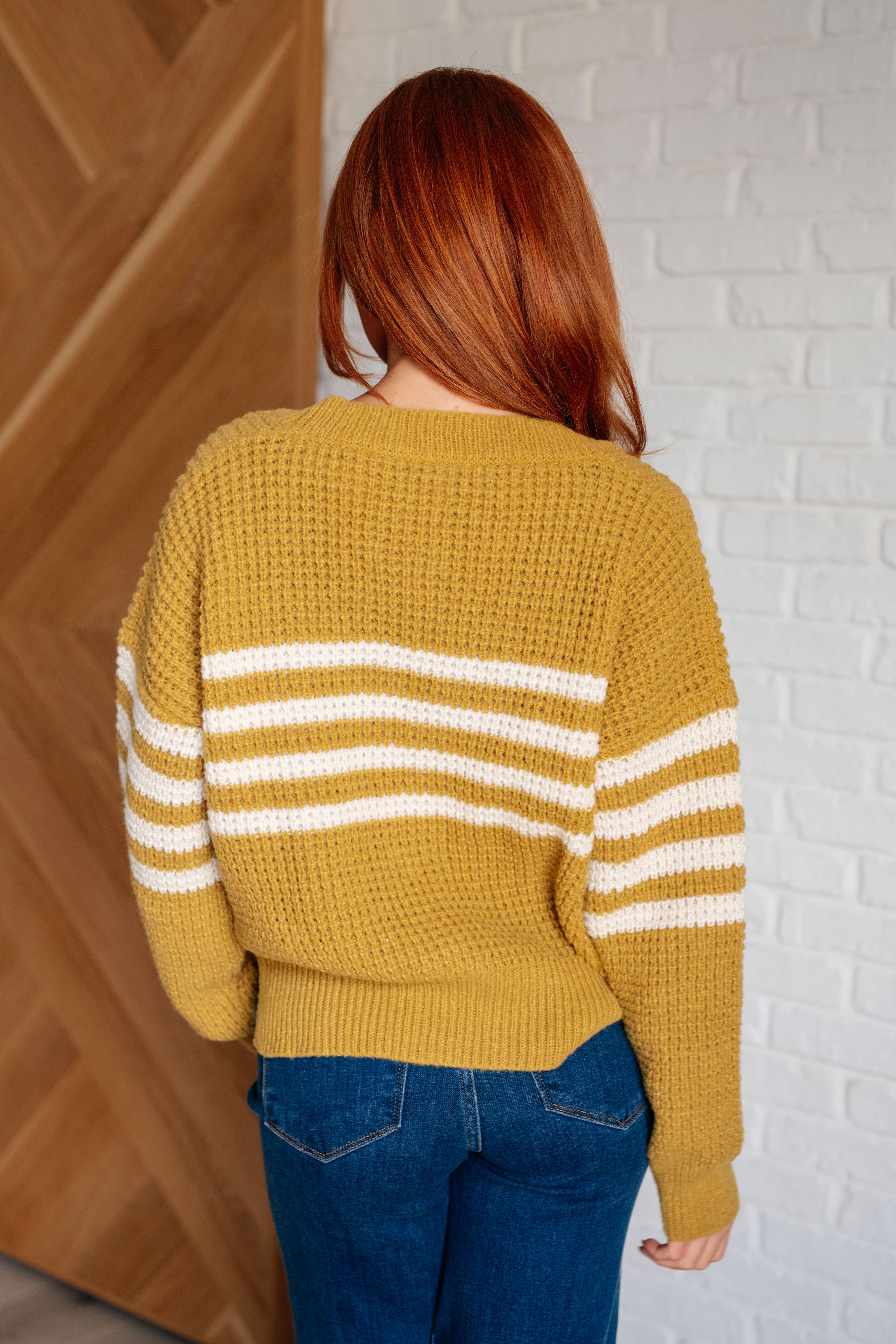 Stylish Striped Cardigan for Women - Cozy Knit Sweater for Fall & Winter | Perfect for Office, Casual Outfits & Coffee Dates