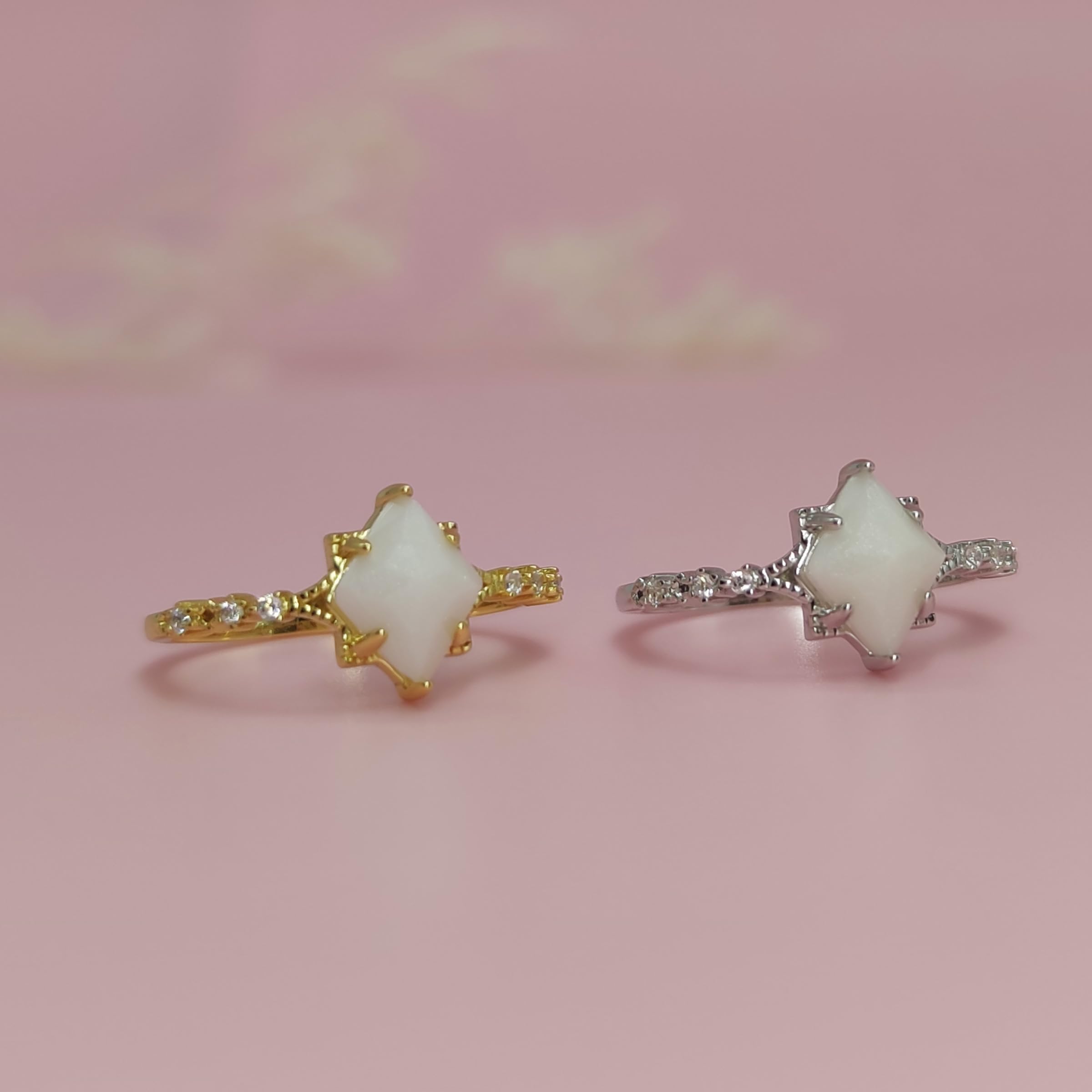 DIY Breast Milk Jewelry Making Kit - Sterling Silver Diamond Shape Breastmilk Ring Kit - Handmade Gift for New Moms - Mother's Day, Christmas & Birthday Present for Her - Unique Personalized Keepsake for Breastfeeding Mothers - Perfect for Memorializing Baby's First Year & Special Moments