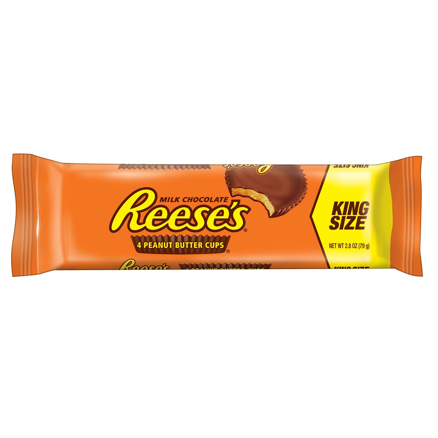 REESE'S Peanut Butter Cups - King Size Chocolate Candy (24 Pack) | Perfect for Halloween Treats, Party Favors & Office Snacks