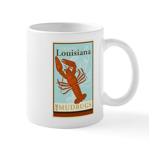White - Travel Louisiana Mug