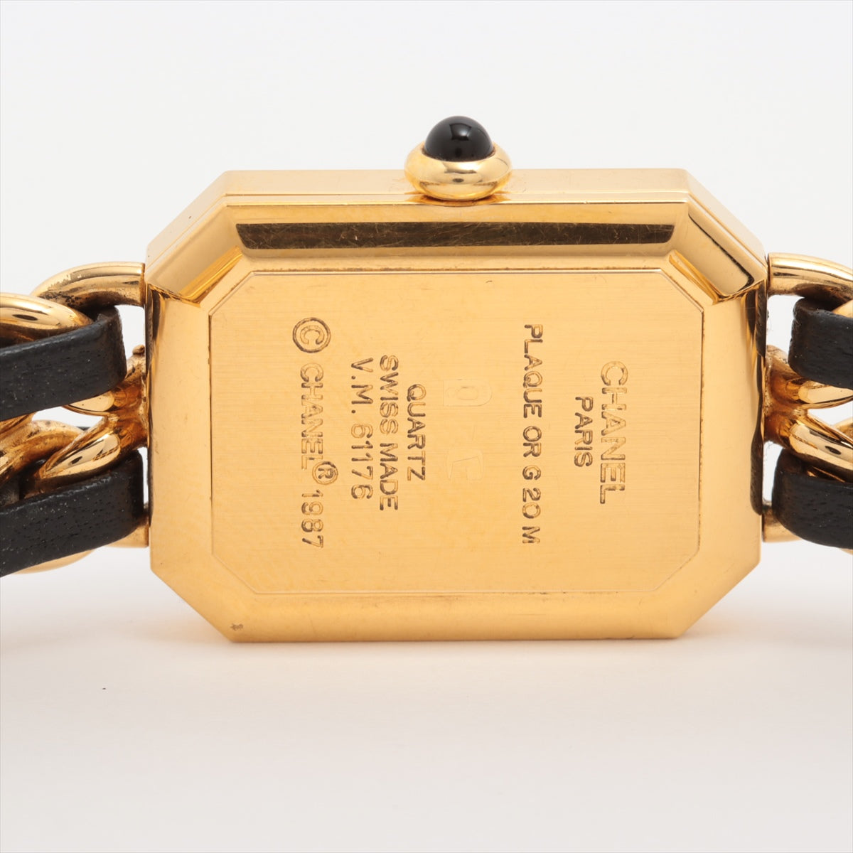 Chanel Premier L Black Gold Luxury Watch for Women - Elegant Designer Timepiece for Formal Events & Business Meetings