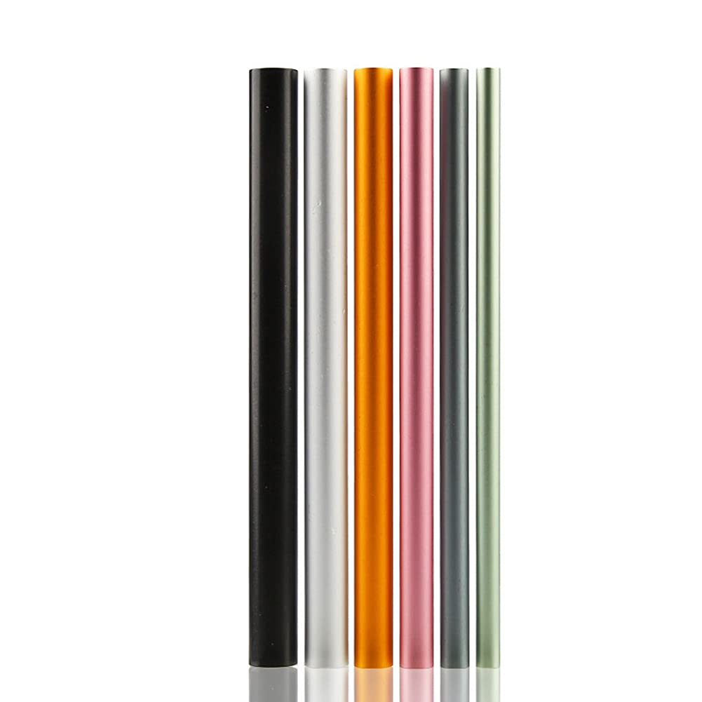 6Pcs Professional Metal Nail Art C Curve Rod Stick Shaping Tube - French Acrylic Nail Tips Pressing & Shaping Tools for Manicure & Nail Salon Design - Perfect for DIY Home Nail Art & Professional Salon Use