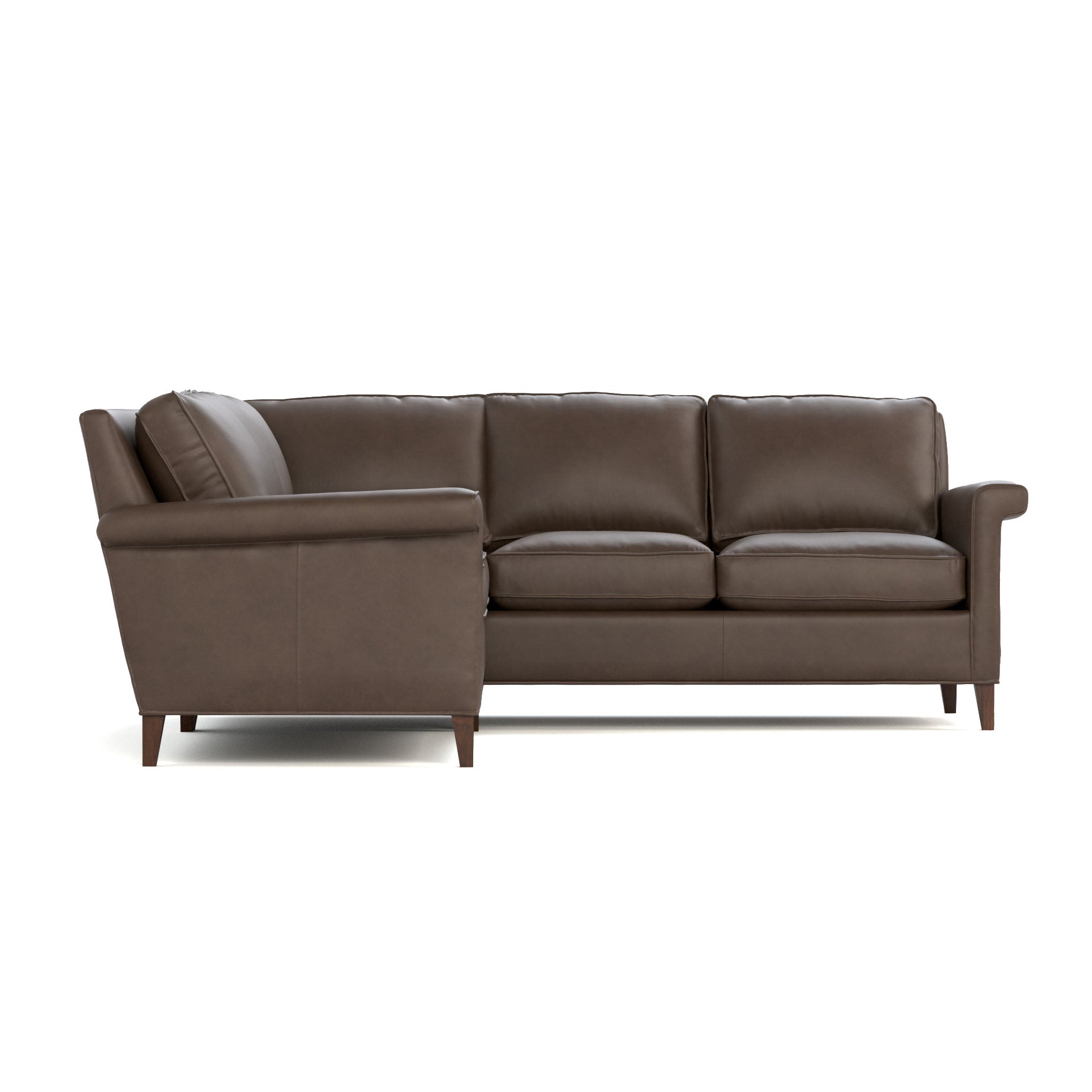 Modern Belleville Sectional Sofa - Comfortable L-Shaped Couch with Reversible Chaise for Living Room, Family Room & Lounge Areas | Durable Upholstered Fabric & Sturdy Frame | Perfect for Entertaining & Relaxing