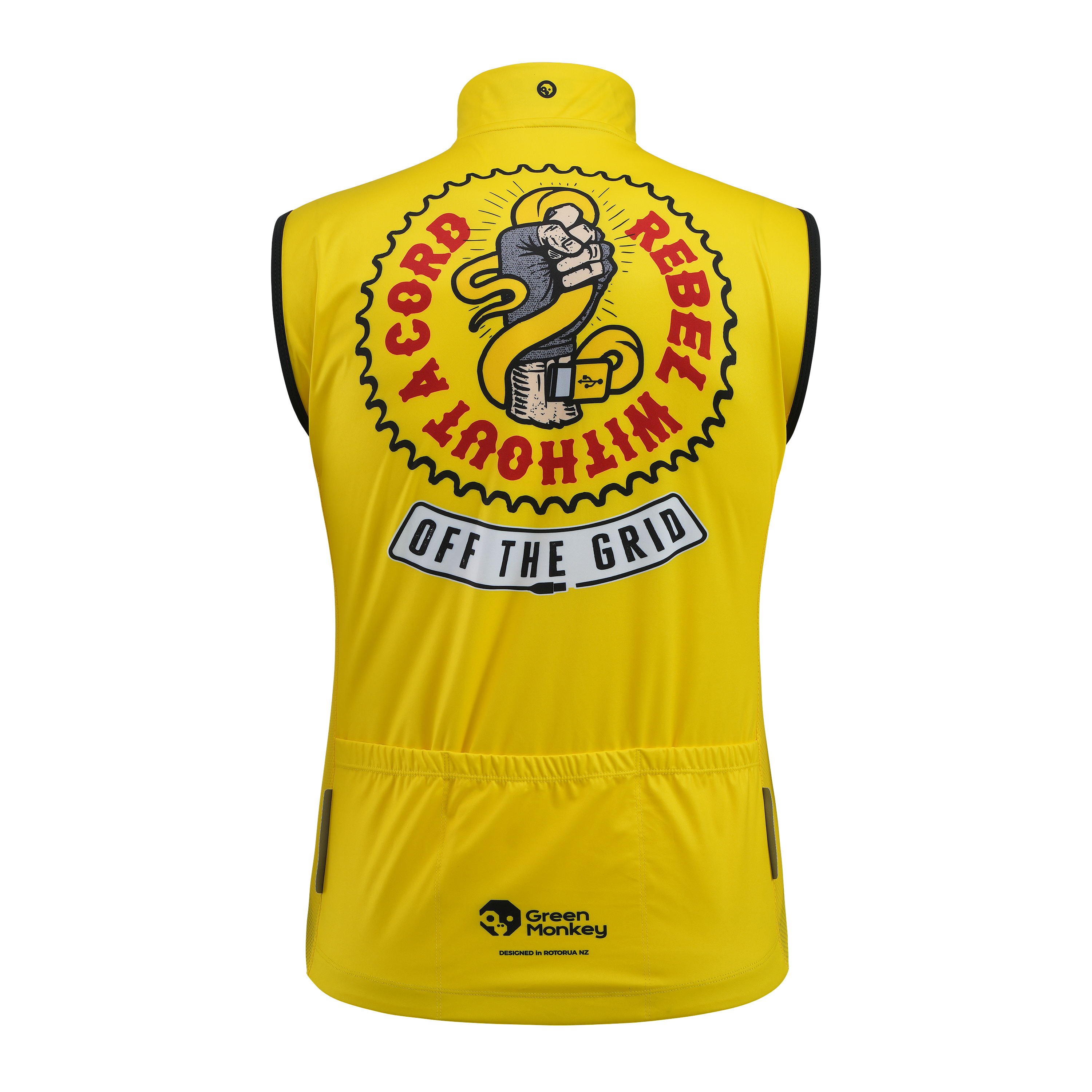 Yellow Gillet Vest for Men - Stylish Rebel Without a Cause Fashion - Perfect for Casual Outfits, Layering & Streetwear Looks