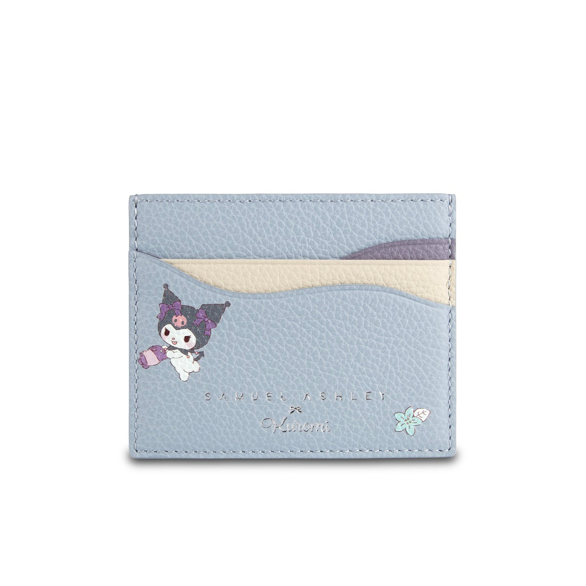 Premium Samuel Ashley x Sanrio Leather Card Holder - Cute Hello Kitty & Friends Wallet for Credit Cards, ID, Business Cards - Perfect for Everyday Use, Travel & Gift Giving