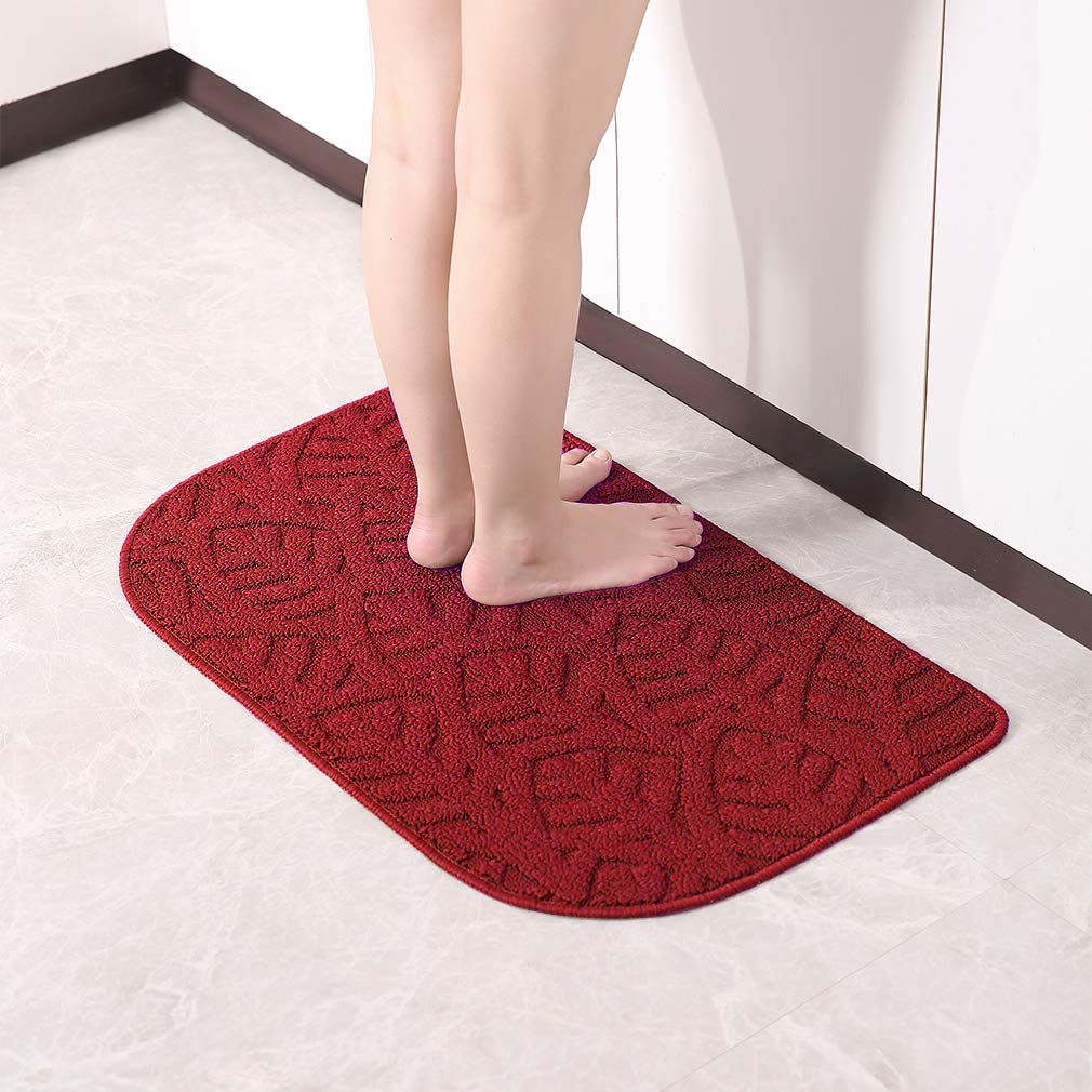 Non-Slip Half Round Kitchen Rug Mat 30