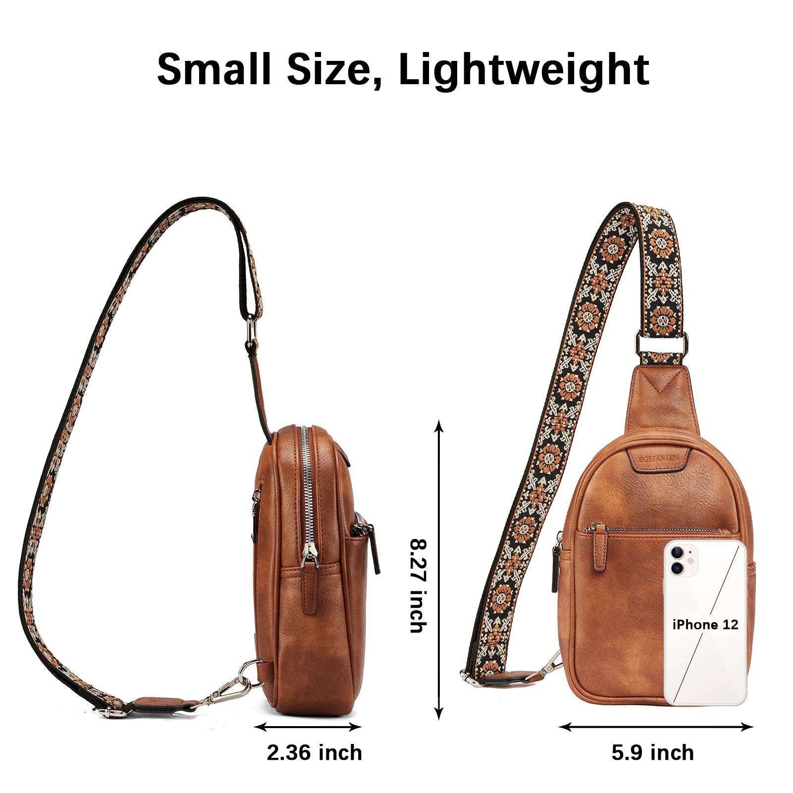 Stylish Aurora Anti-Theft Bohemian Crossbody Bag for Women - Secure & Fashionable Shoulder Strap Purse - Perfect for Travel, Shopping & Daily Use
