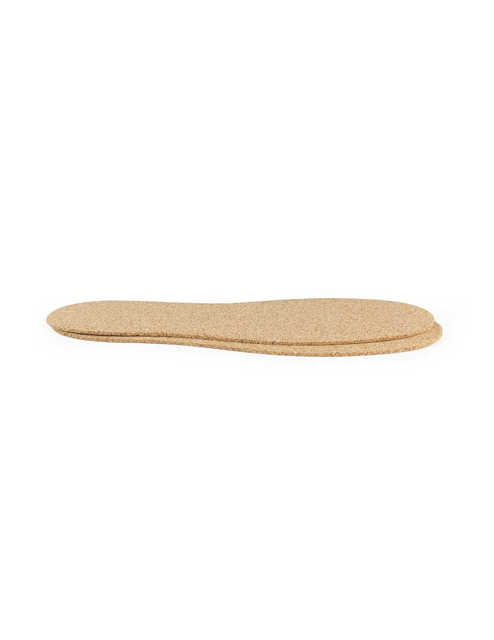 Premium Cork Shoe Insoles for Men & Women - 2.5mm Thick, Natural Cork Footbeds with Shock Absorption - Lightweight & Durable Orthotic Inserts (2 Pairs) - Perfect for Running, Walking & All-Day Comfort