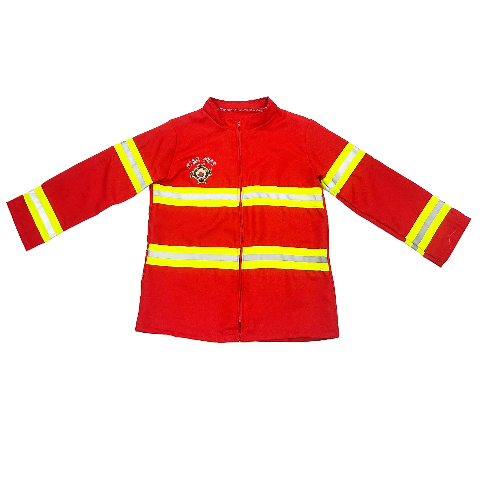Firefighter Costume Set for Kids - Boys & Girls Fireman Dress Up Outfit for Halloween, Birthday & Christmas | Pretend Play, Role Play & Party Costume