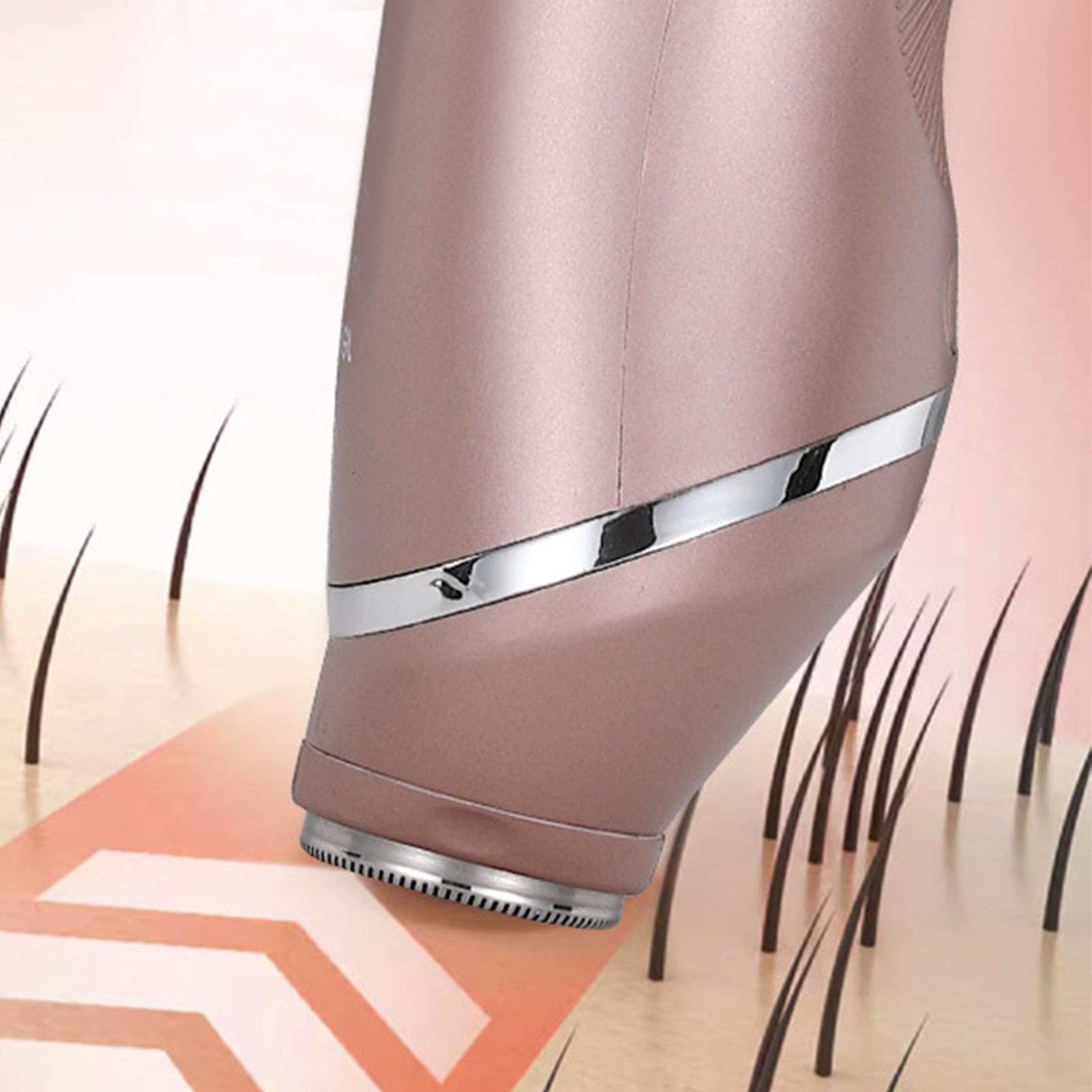 3-in-1 Electric Bikini Trimmer for Women - Painless Hair Removal with 3 Heads for Smooth Skin at Home & Travel