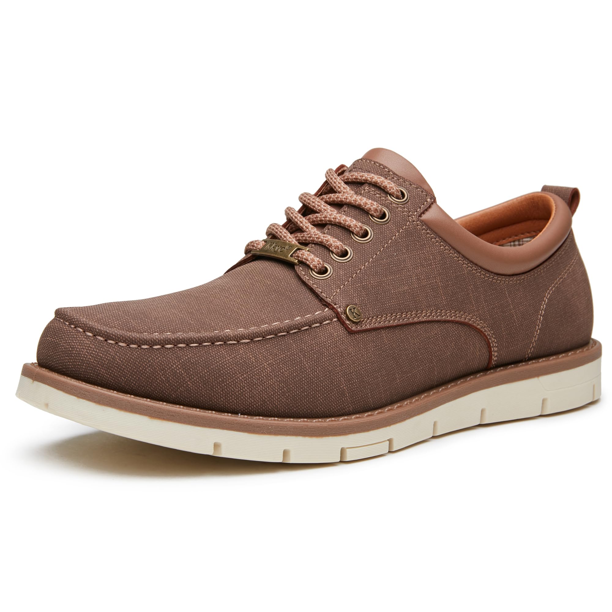 KKYC Men's Comfortable Casual Shoes - Slip On & Lace Up Sneakers for Walking, Work & Everyday Wear