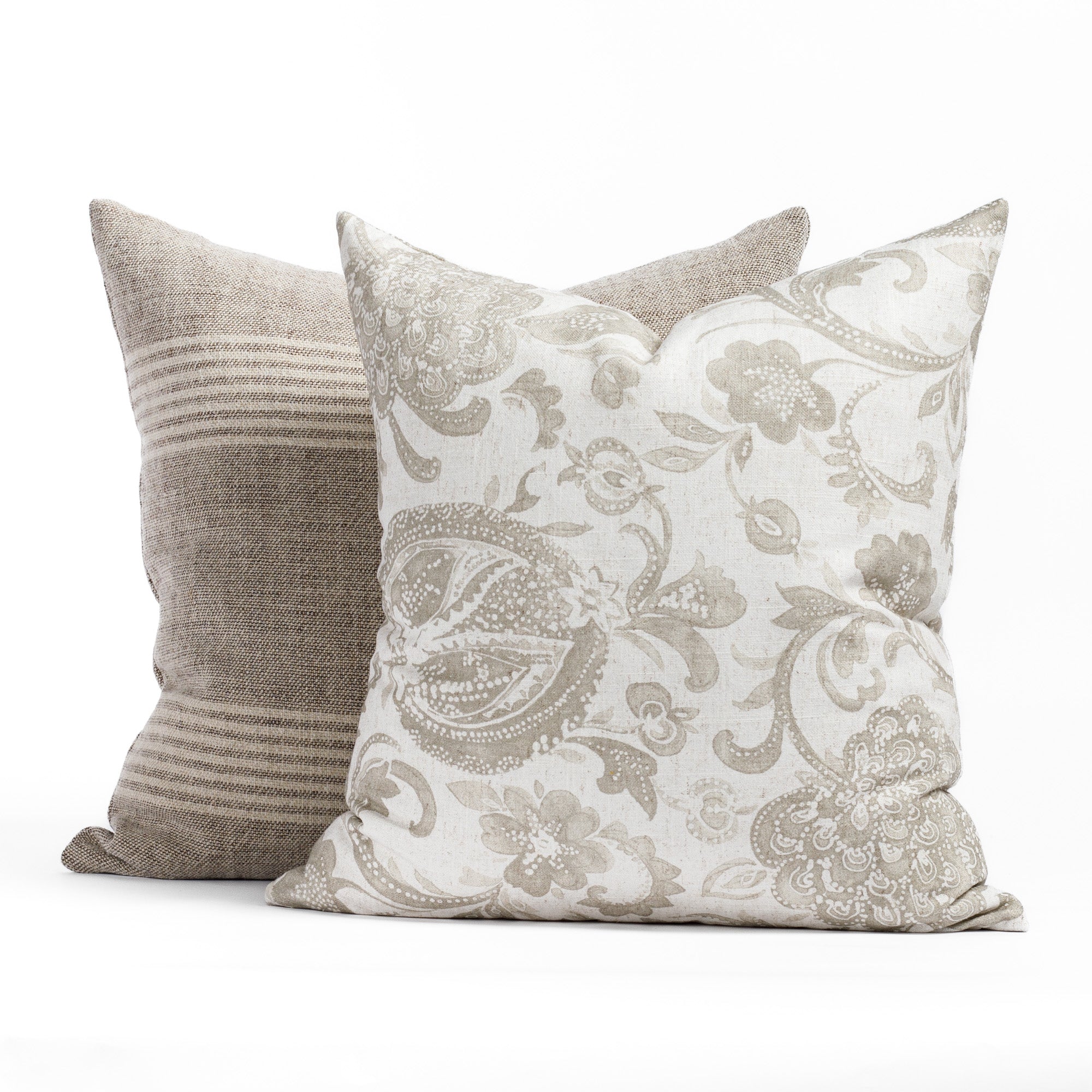 20x20 Gia Decorative Throw Pillow Cover - Soft Pebble Texture - Perfect for Sofa, Bed, or Couch Accent - Home Decor & Living Room Styling