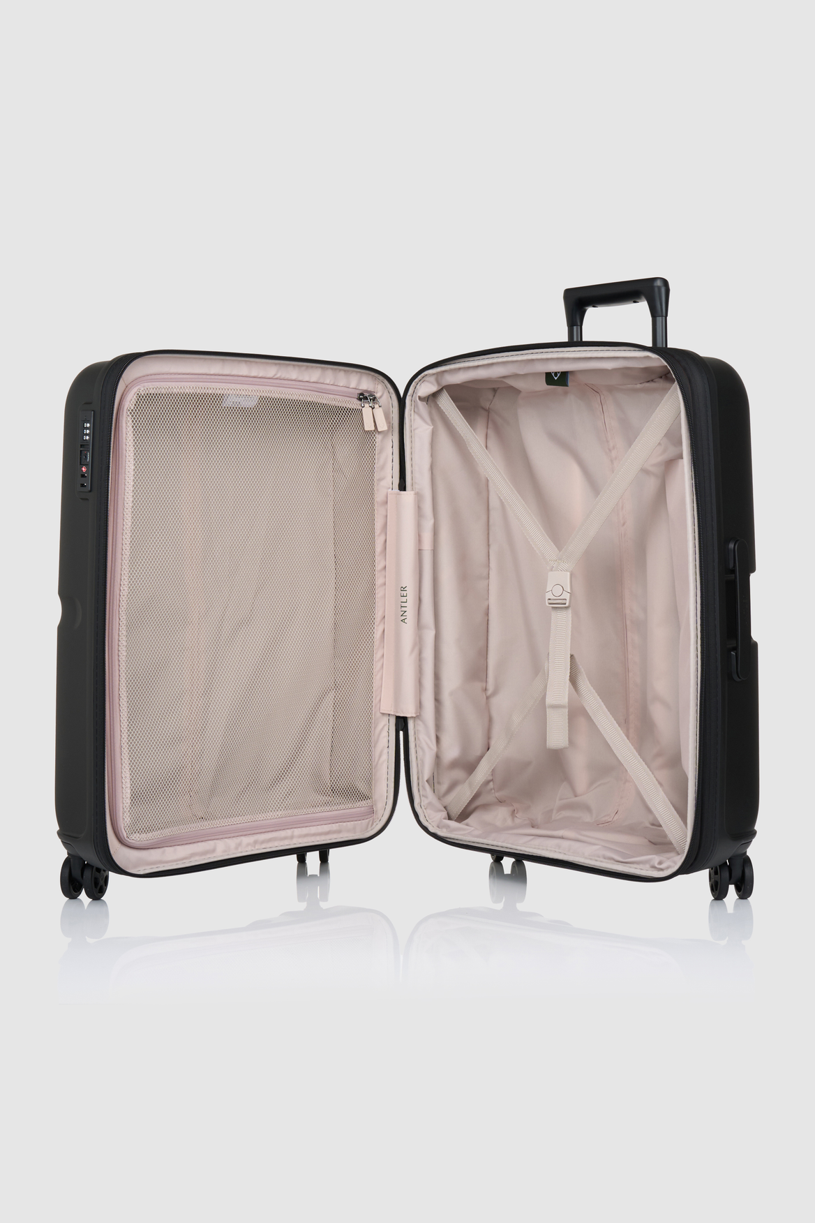 81cm Single Stripe Luggage Suitcase - Lightweight Durable Travel Bag for Business Trips & Vacations