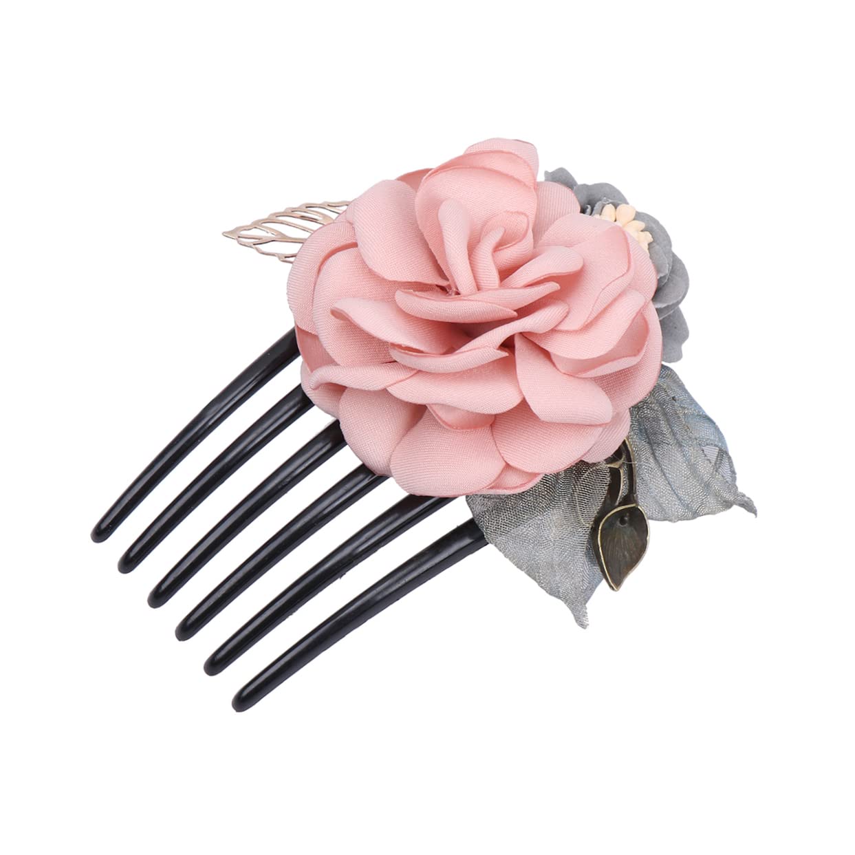 Beavorty Elegant Floral Hair Comb for Women - Wedding Hair Accessories, Bridal Hairpiece, Hair Barrettes & Hairpins - Perfect for Weddings, Proms, Parties & Special Occasions