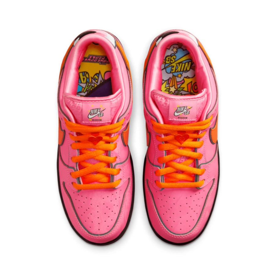 Nike SB Dunk Low The Powerpuff Girls Blossom - Lotus Pink, Digital Pink & Medium Soft Pink Sneakers for Skateboarding and Streetwear Fashion