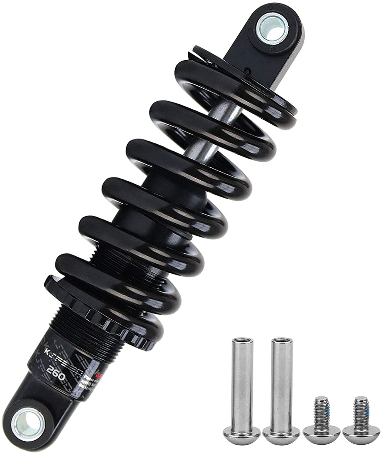 MTB Bike Shock Absorber - Stainless Steel Rear Suspension Spring for Mountain Bikes & E-Bikes | Durable Off-Road Bicycle Suspension System for Trail Riding & Commuting