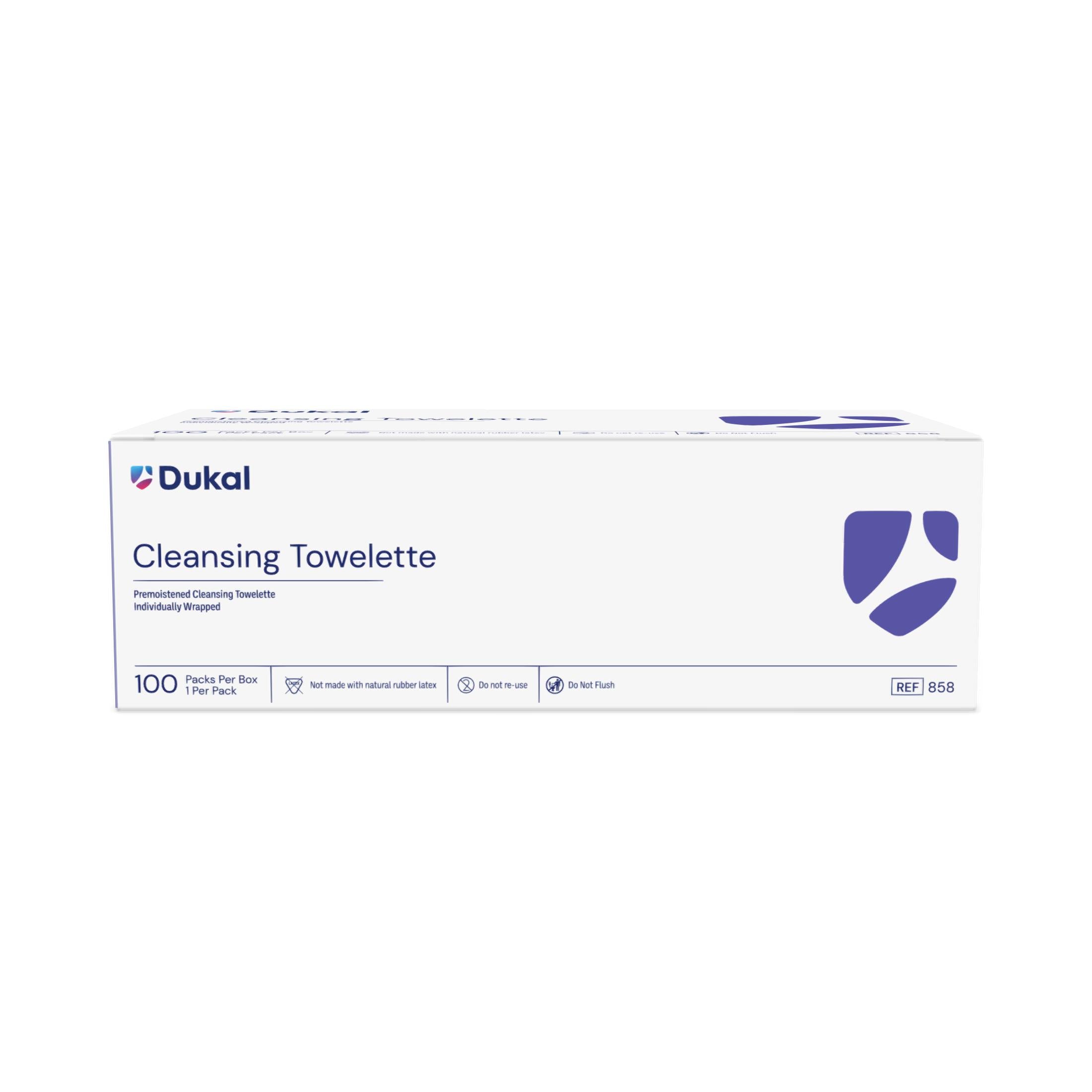 Soft & Gentle Cleansing Towelettes 5x8 Inches - 100 Count Pack | Perfect for Face, Hands & Makeup Removal | Travel, Gym & On-the-Go Use