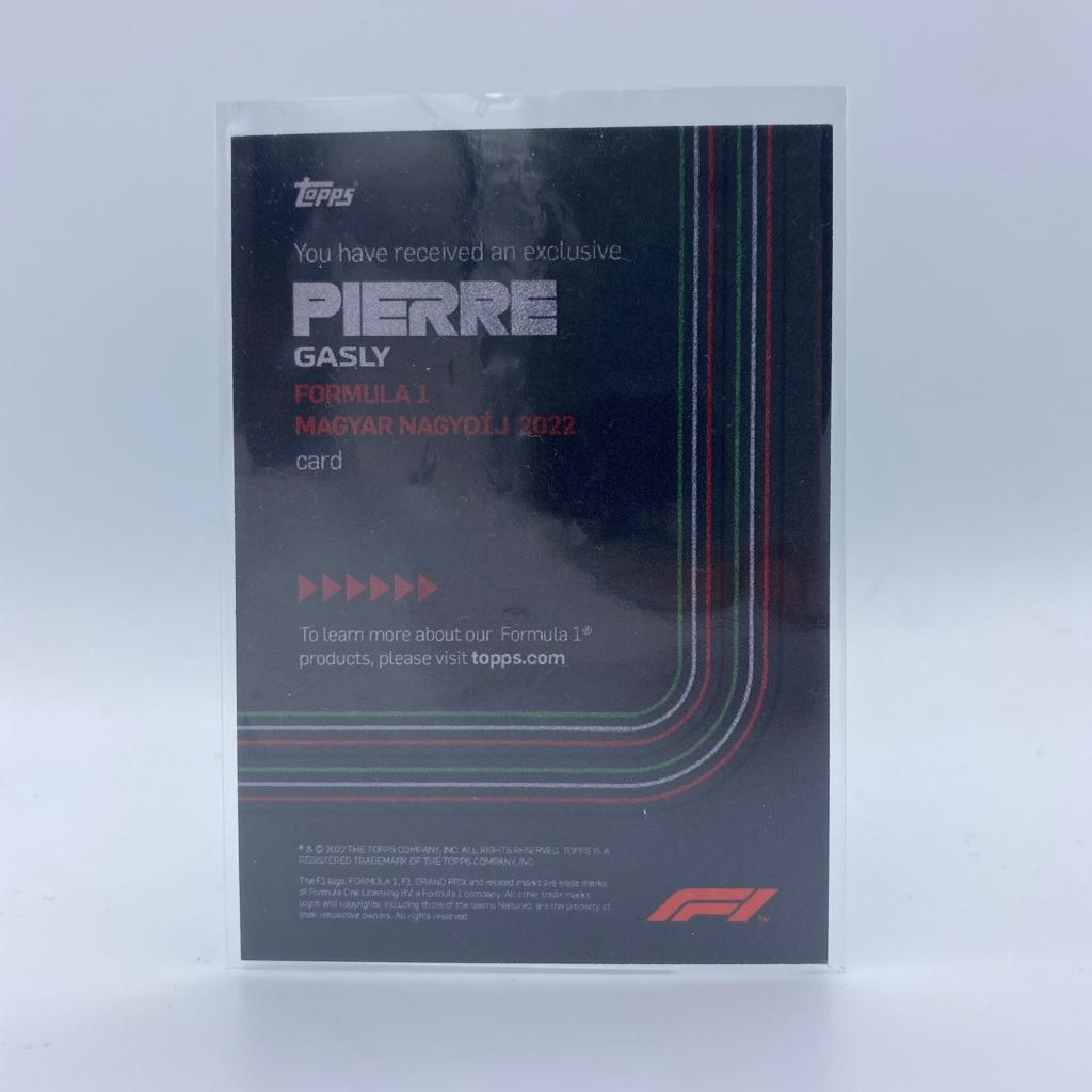 Pierre Gasly 327/350 AlphaTauri F1 Model Car - 2022 Hungarian Grand Prix Collectible for Racing Fans & Home Display