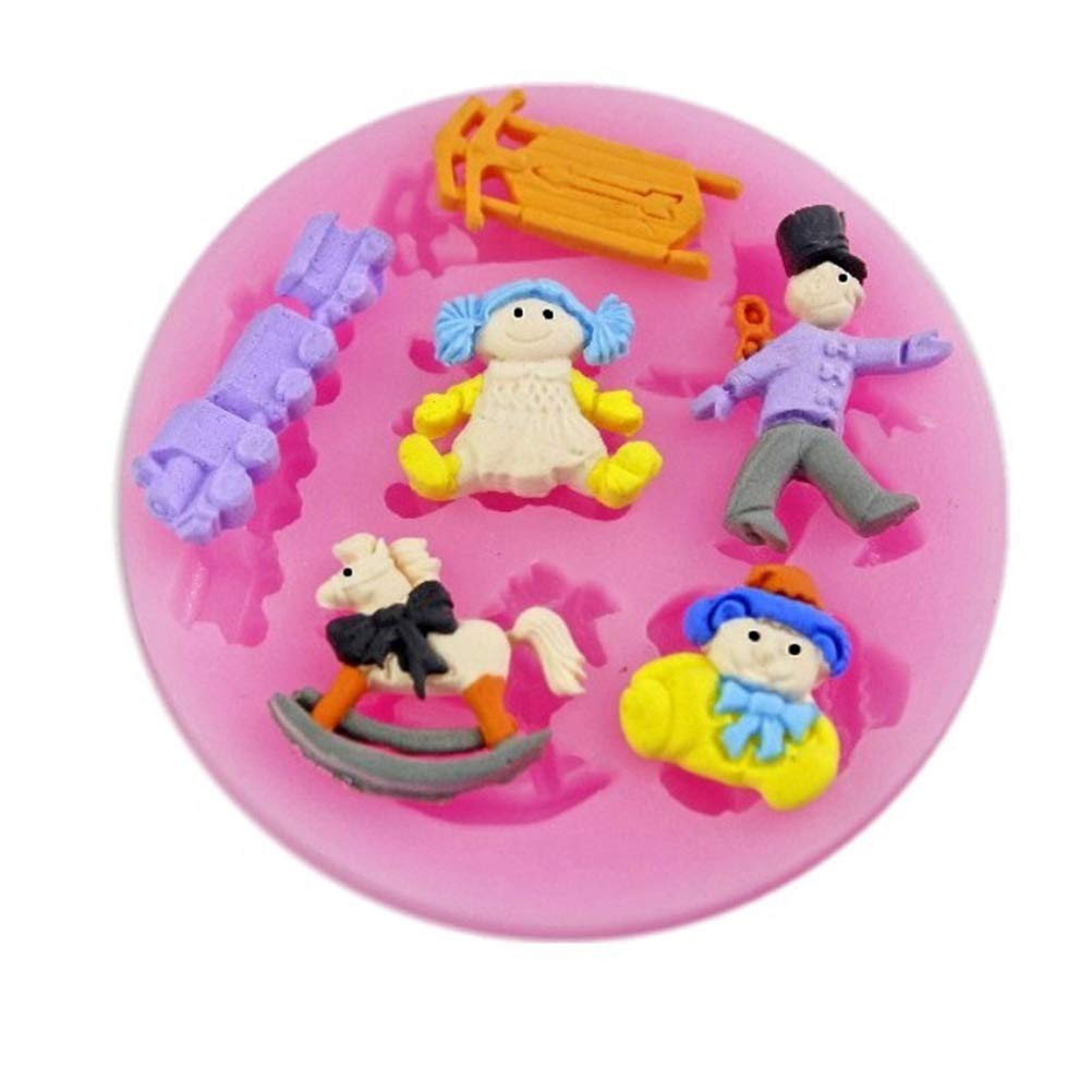 Premium DIY Baking Molds Set - Creative Silicone Cake & Fondant Molds for Home Baking, Wedding Cakes, Cupcake Decorations & Party Desserts