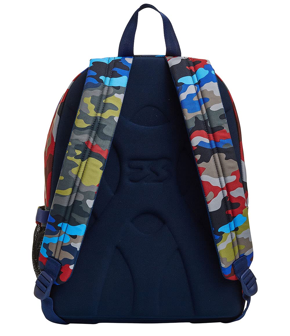 New Fit Seven Camo Backpack - Double Compartment for School & Travel